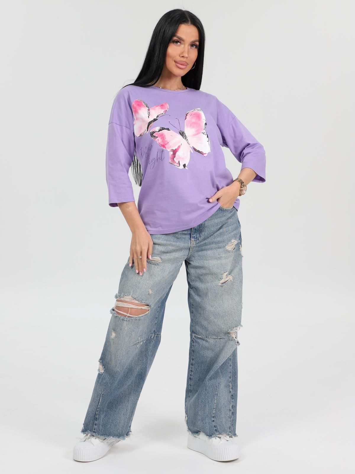 Палинур - футболка сиреневый