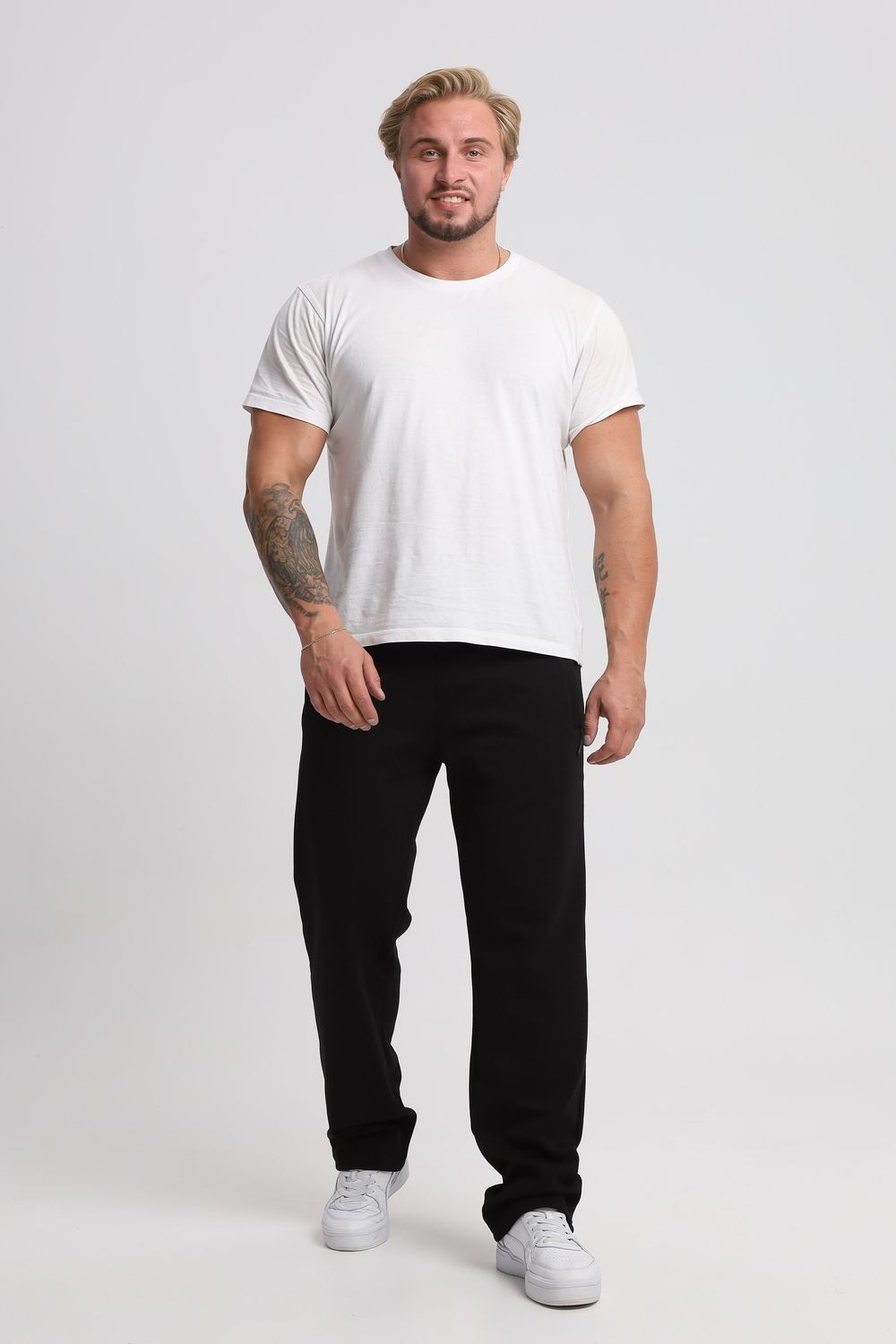 21 Брюки мужские зимние - черный