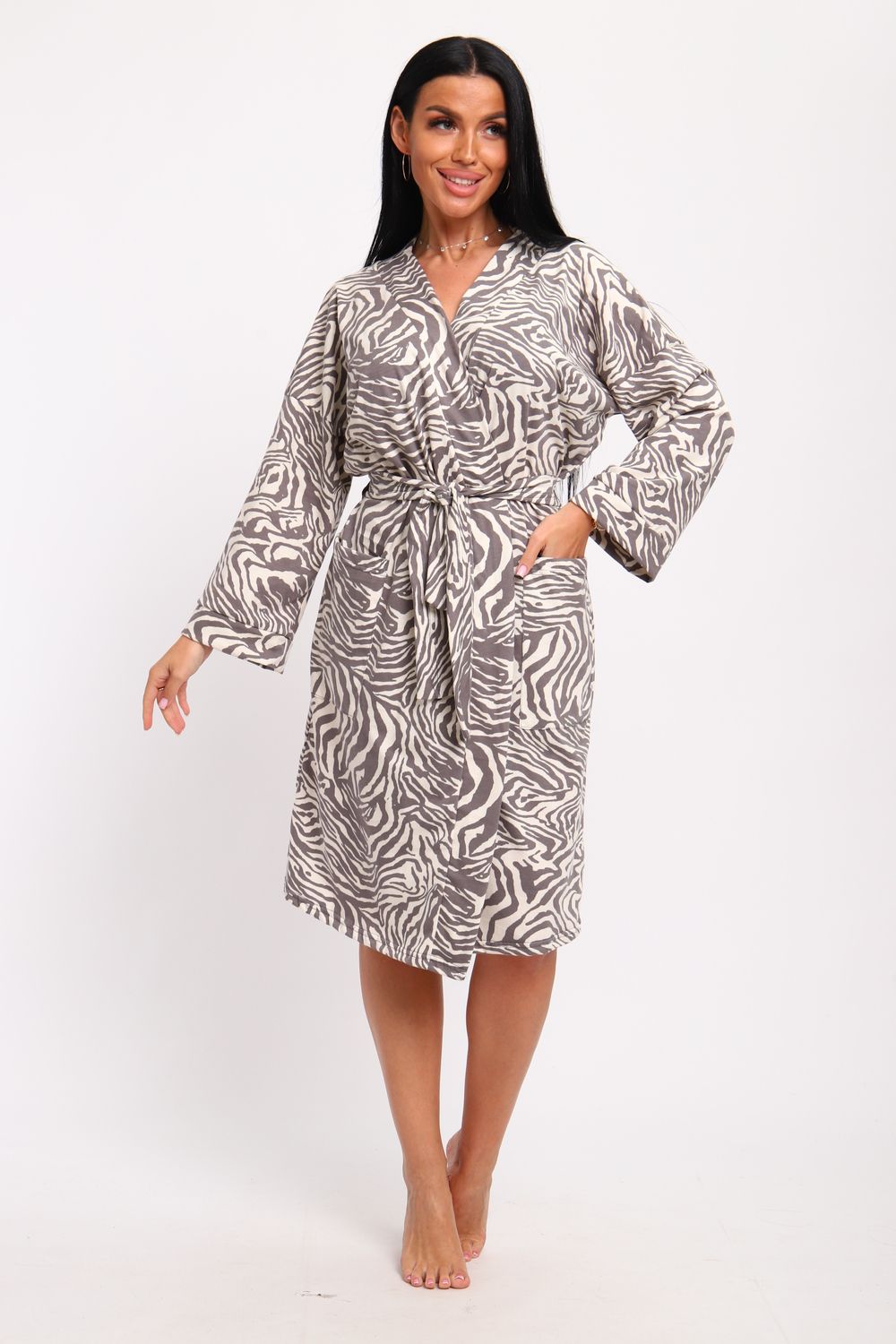 Халат женский 271 - серый