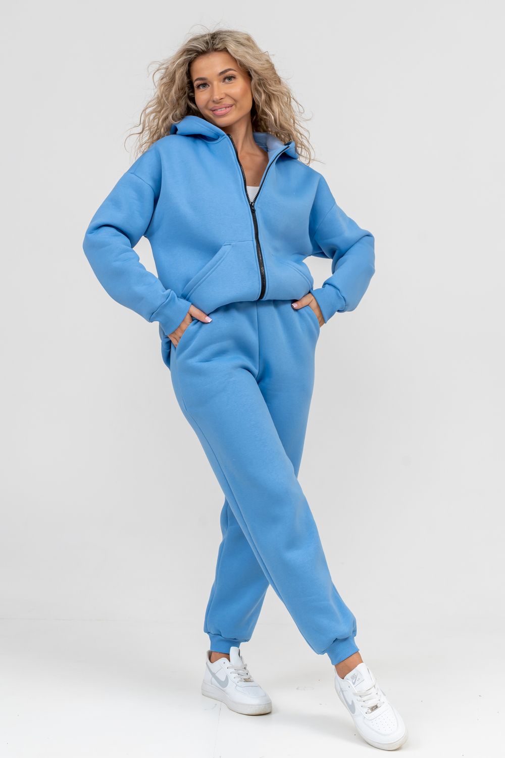 Костюм 36598 - голубой