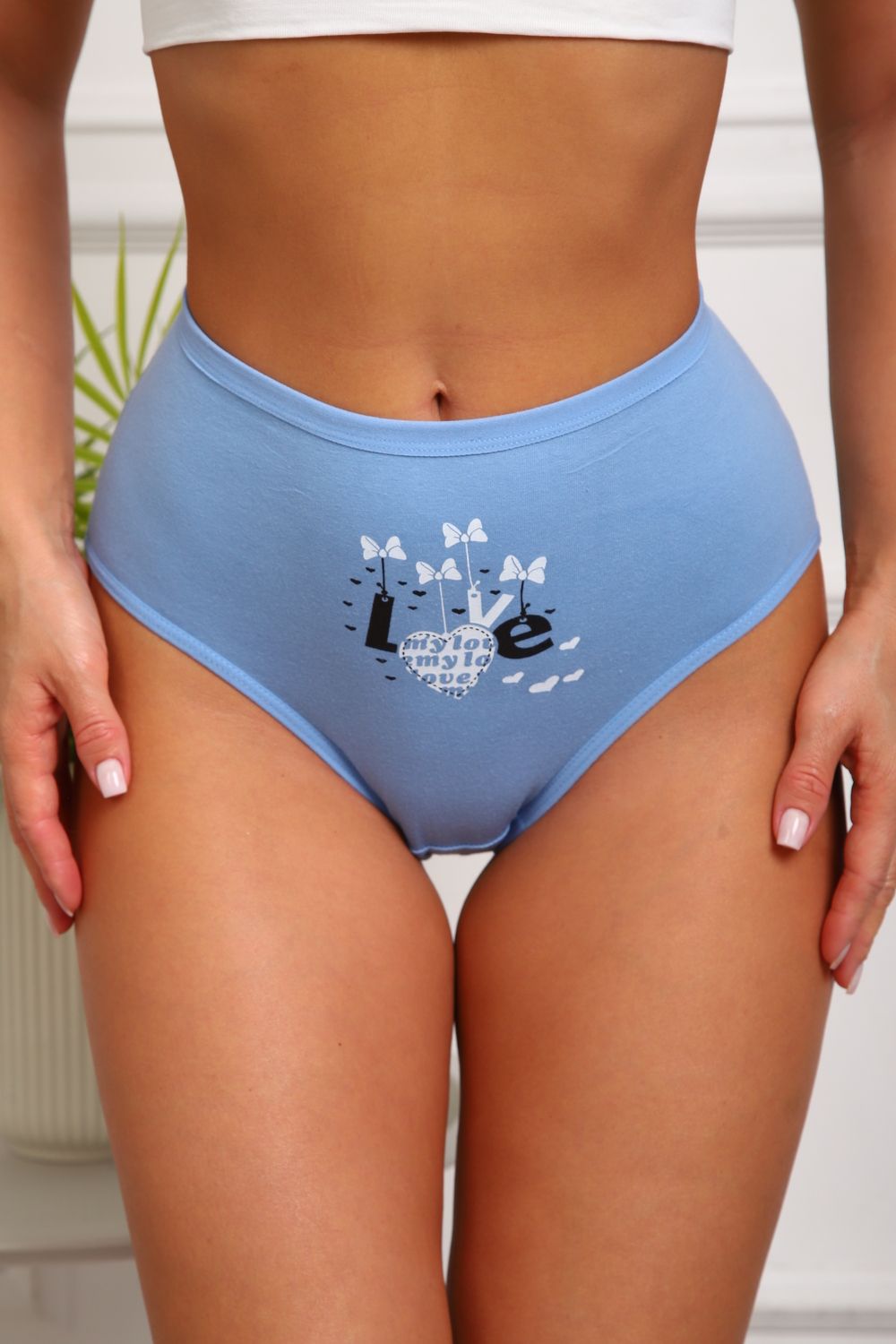 Трусы 64888 - голубой