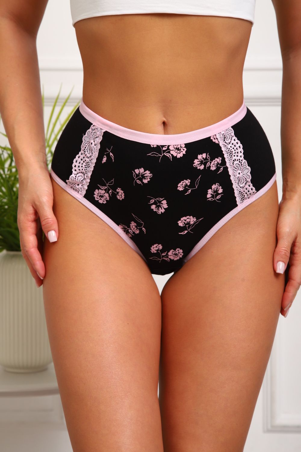 Трусы 64882 - черный