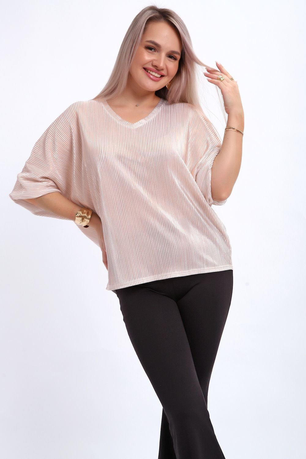 Блузка 32740 - экрю