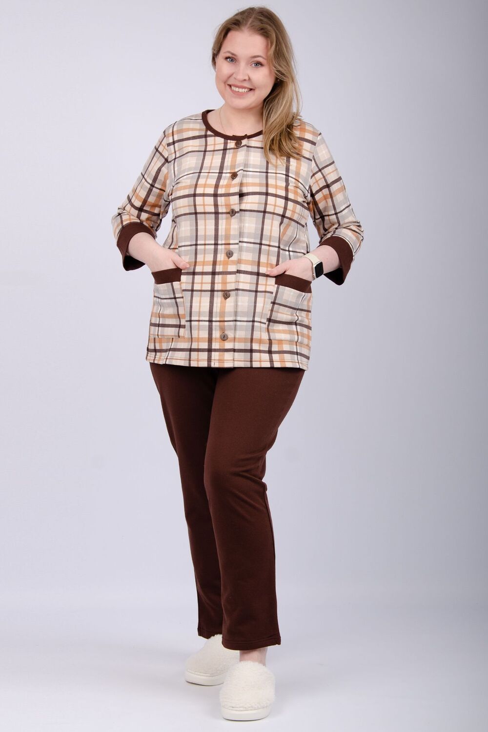 Пижама Талисман - бежевый