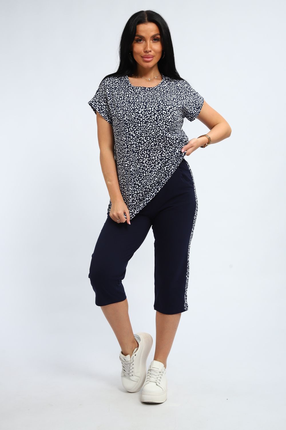 Костюм женский 330 - темно-синий