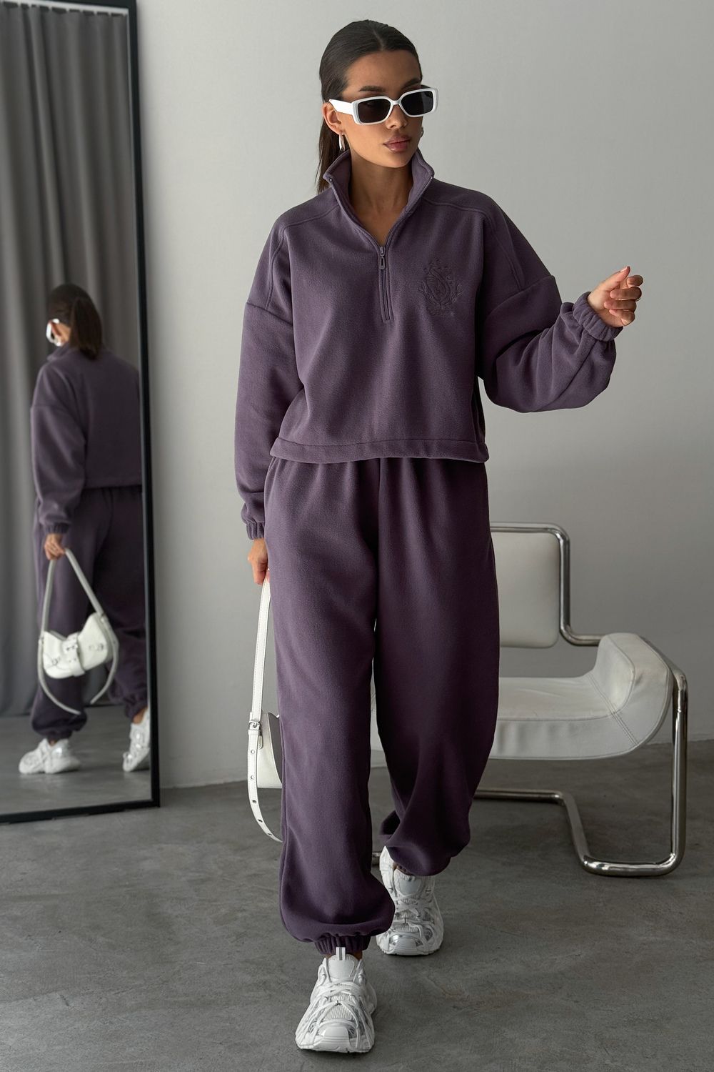 Космос костюм женский - лиловый