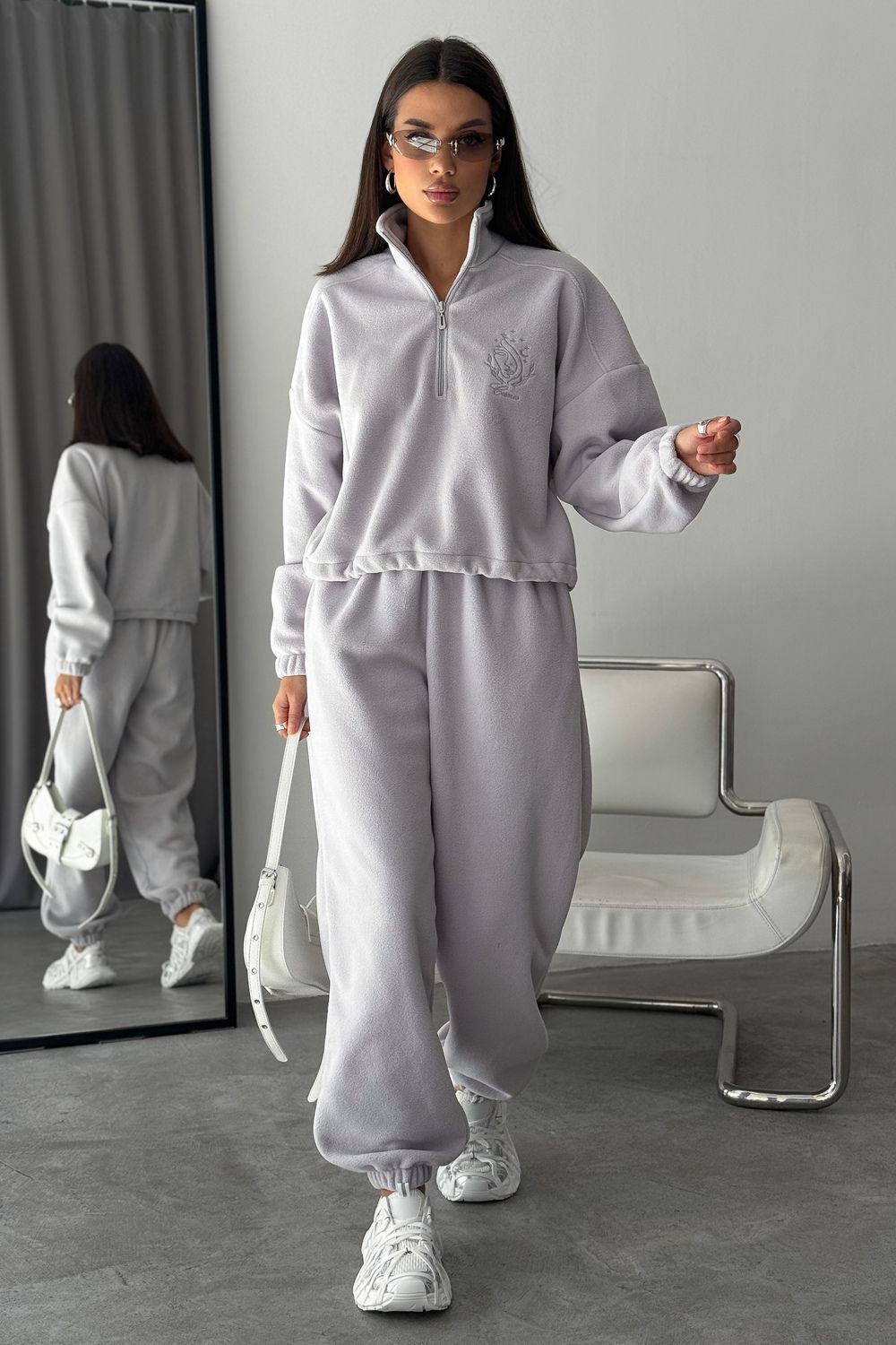 Космос костюм женский - серый