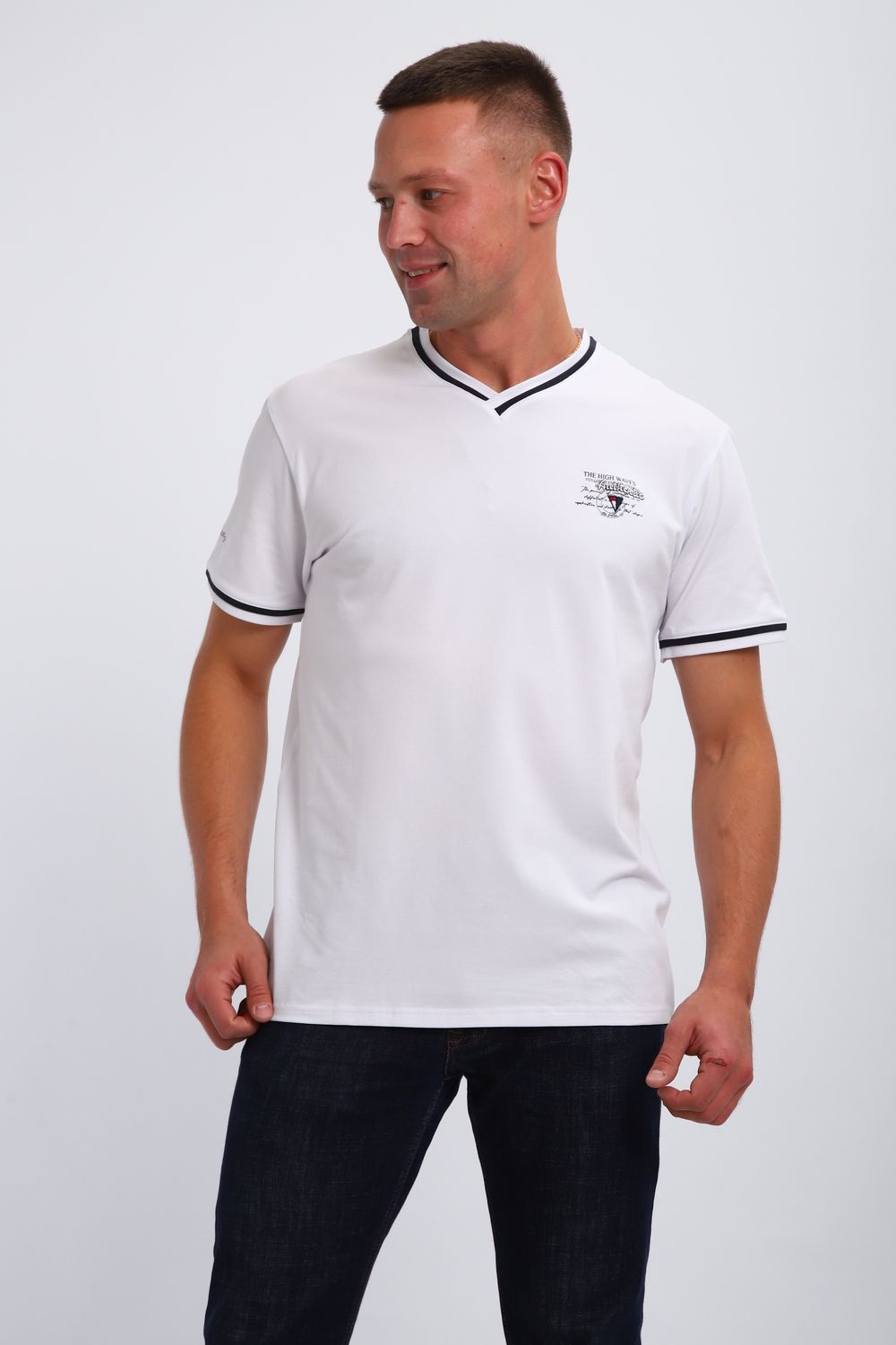 Футболка мужская 059 - белый