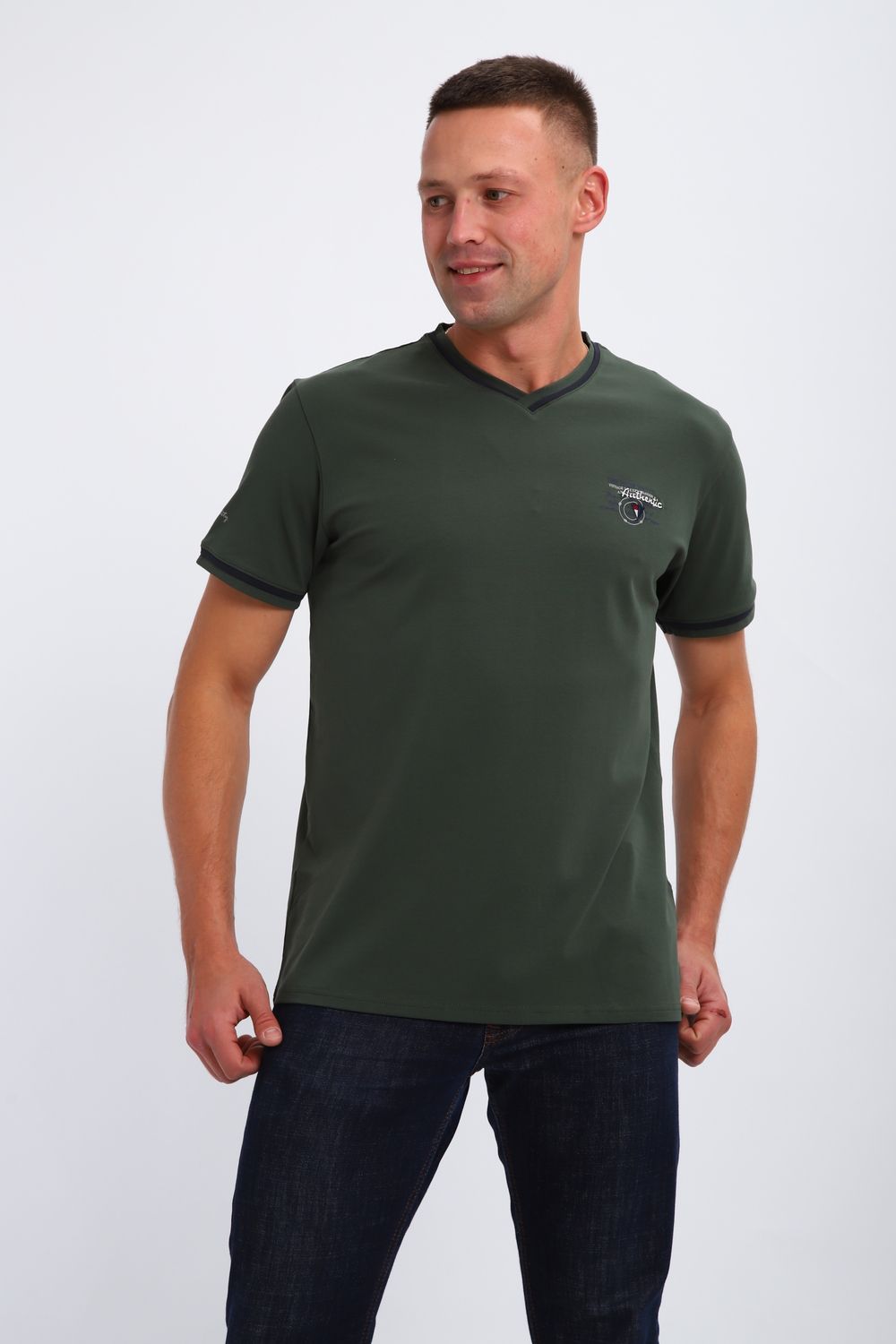 Футболка мужская 059 - хаки