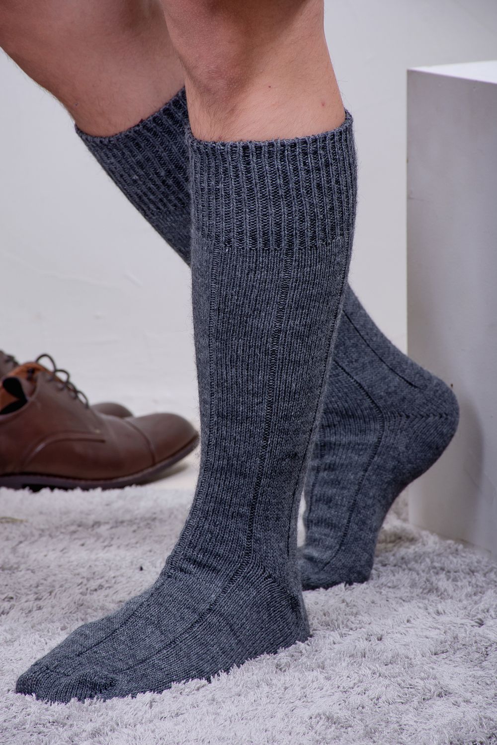 Гольфы 24970 мужские - серый