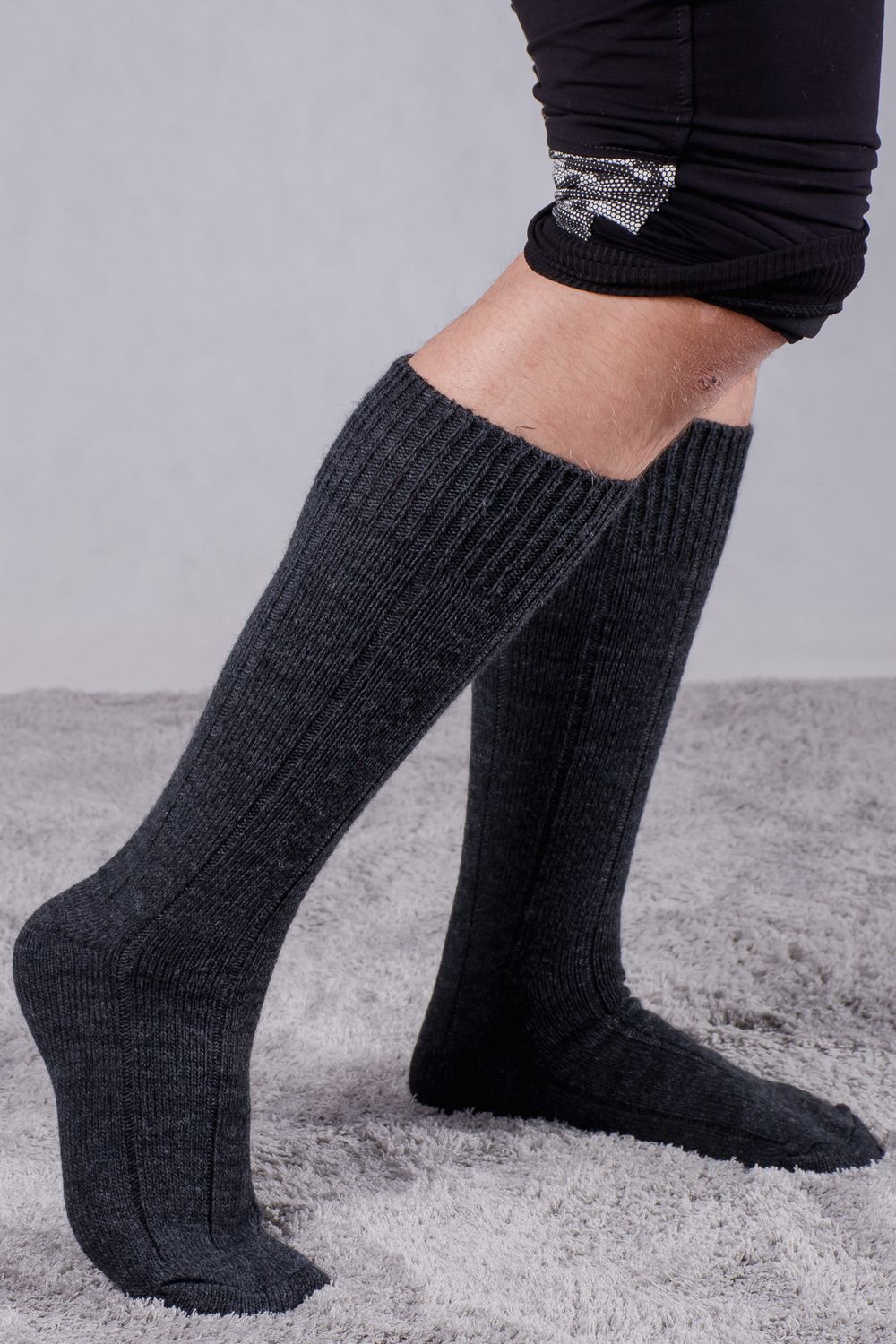 Гольфы 24970 мужские - антрацит