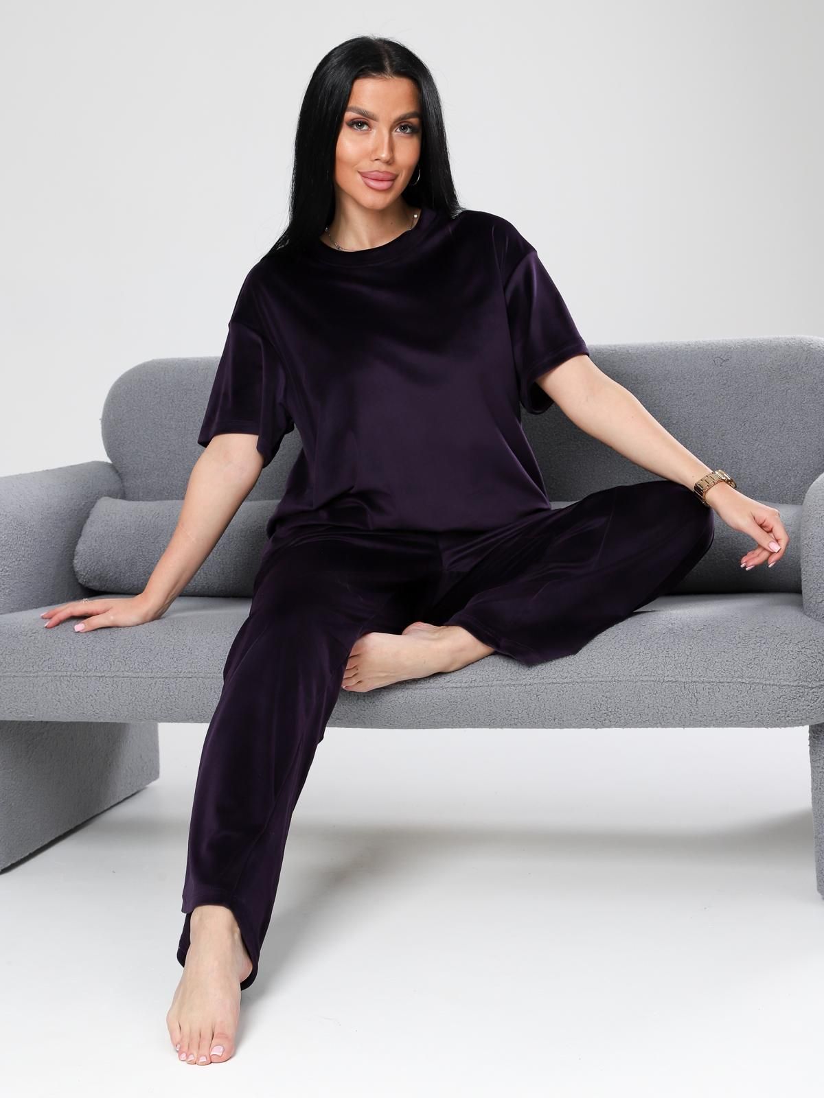 Элнора - костюм сливовый