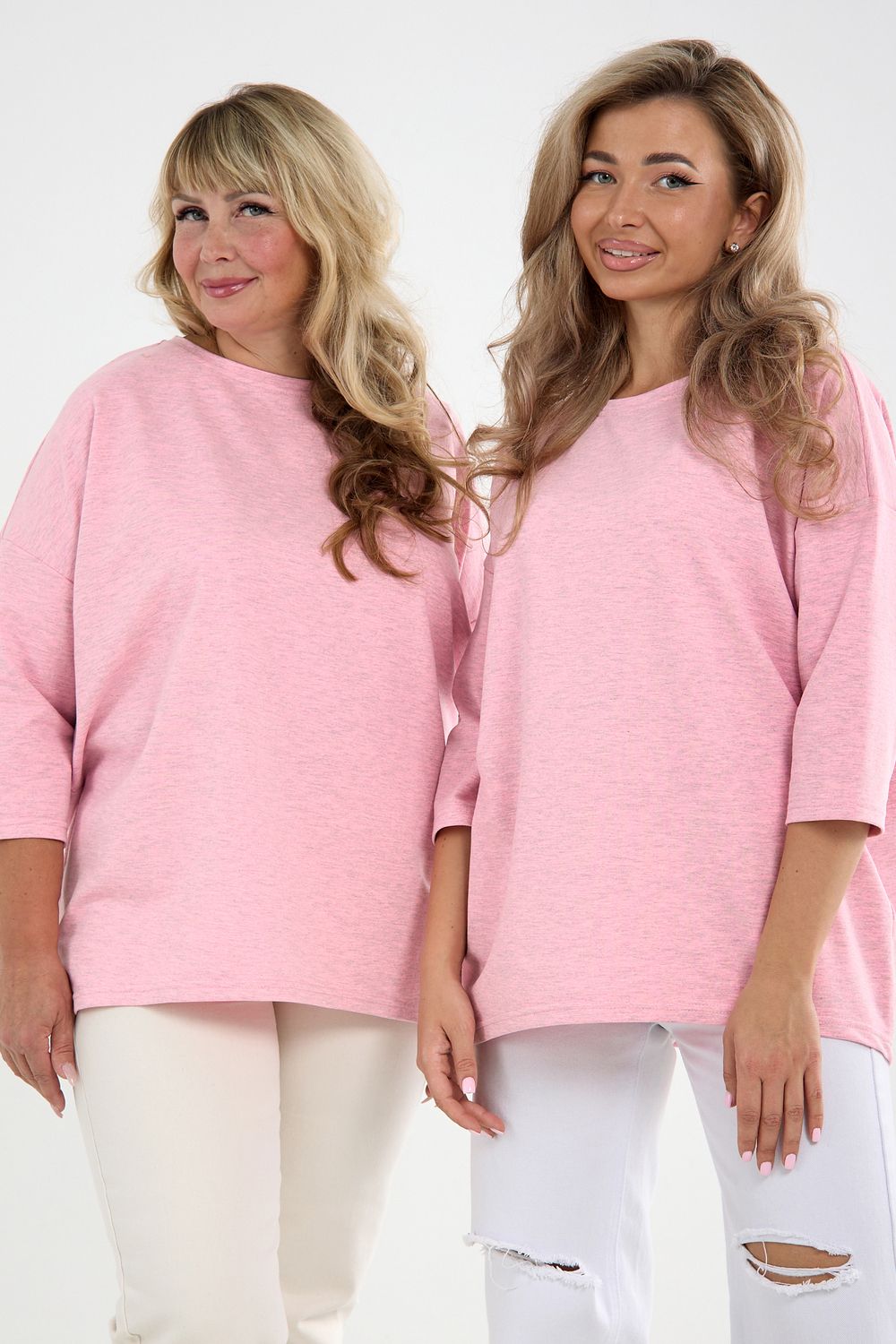 Кофта Футер life - розовый