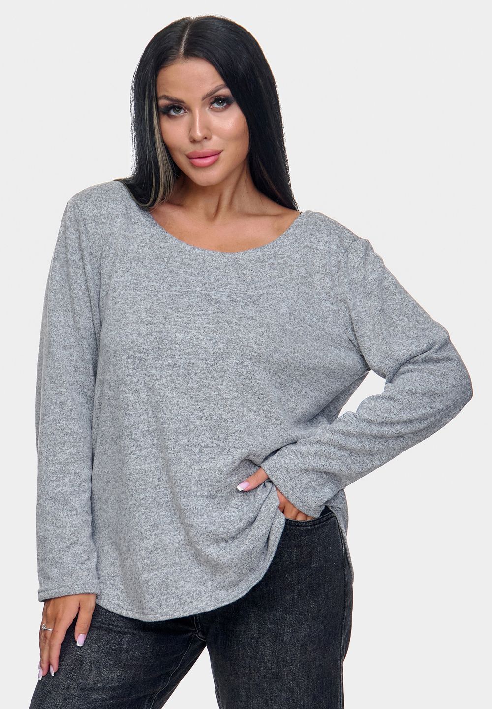 Джемпер Алла - серый