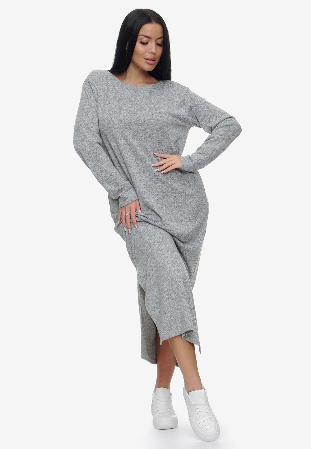 Платье Шато - серый