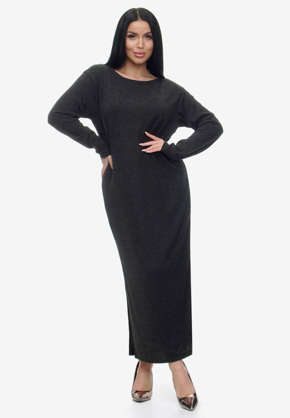 Платье Шато - черный