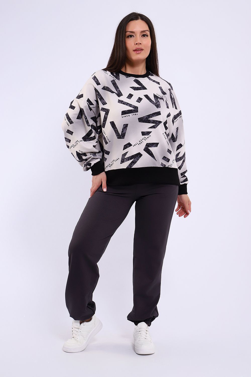 Костюм женский 24277 - графит