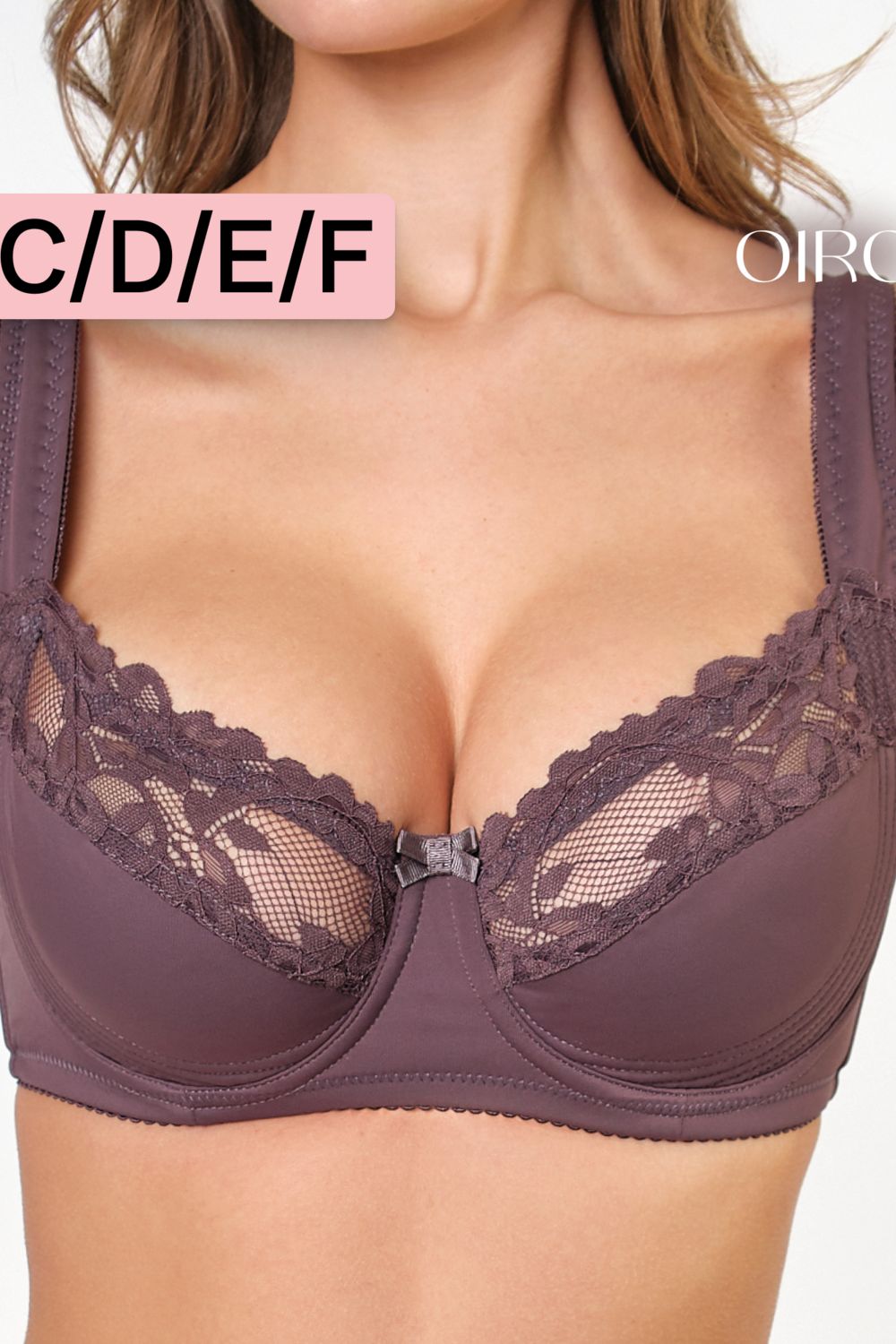 Бюстгальтер 2803 мягкая чаша OIRO - фиолетовый