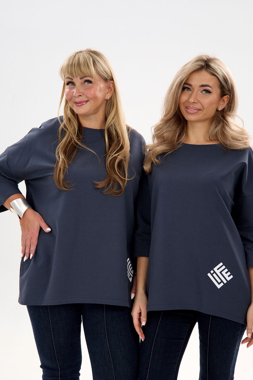 Кофта Футер life - графит