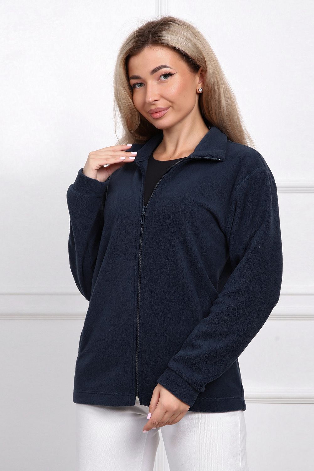 84303 куртка женская - темно-синий