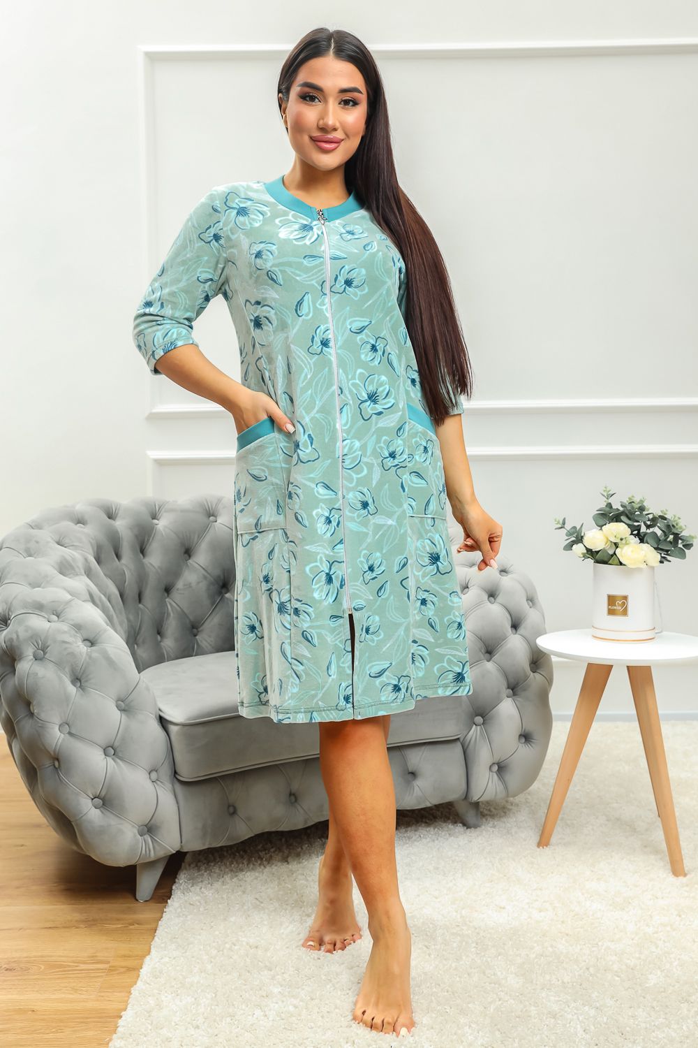 Халат 12 - оливковый