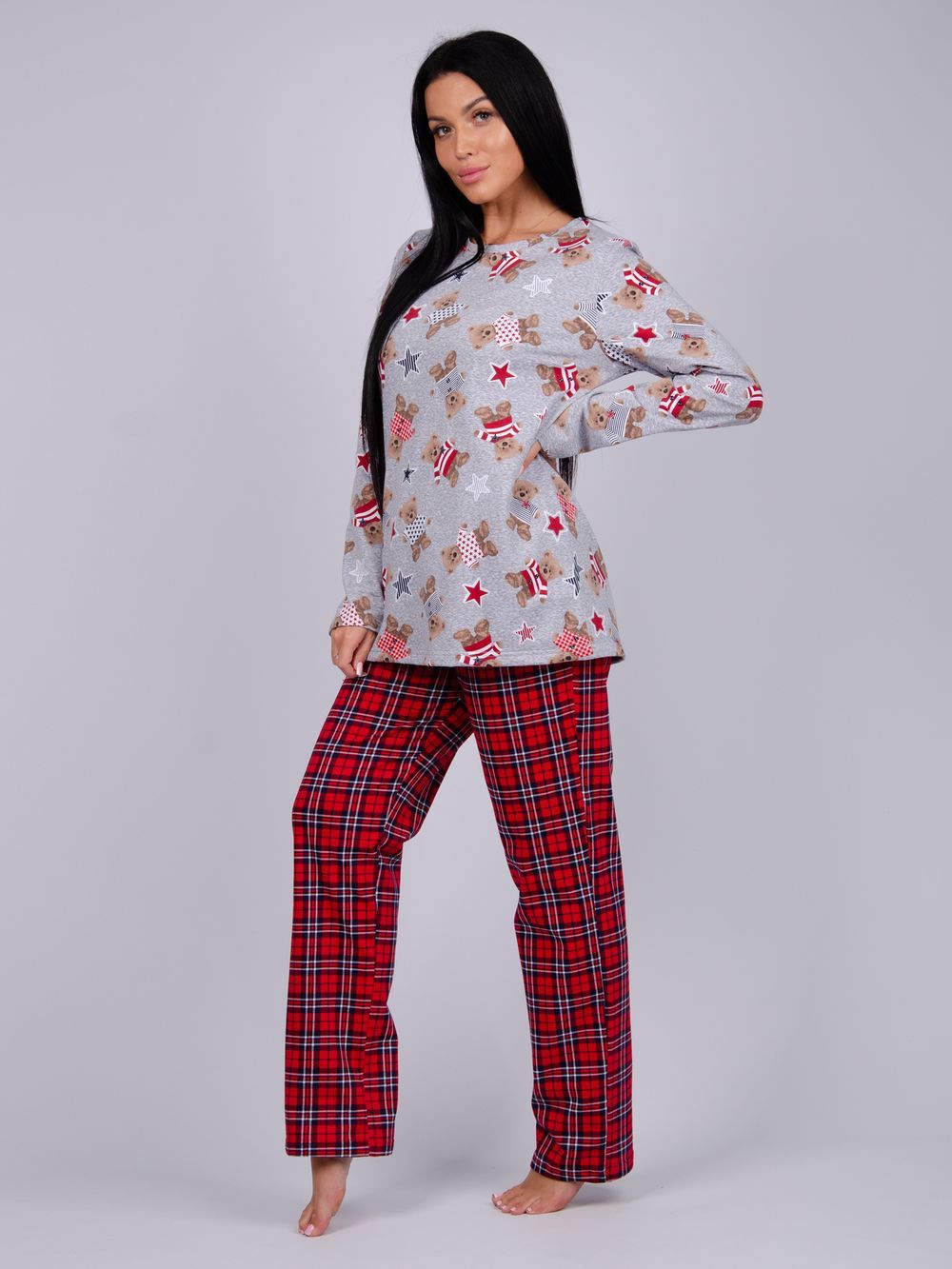 Пижама Мишутка - серый