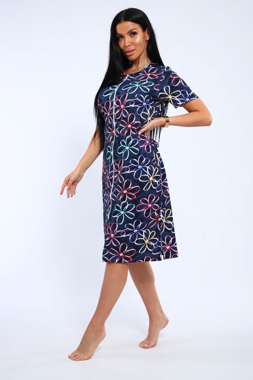 ХАЛАТ домашний ПХДЖ - ромашка