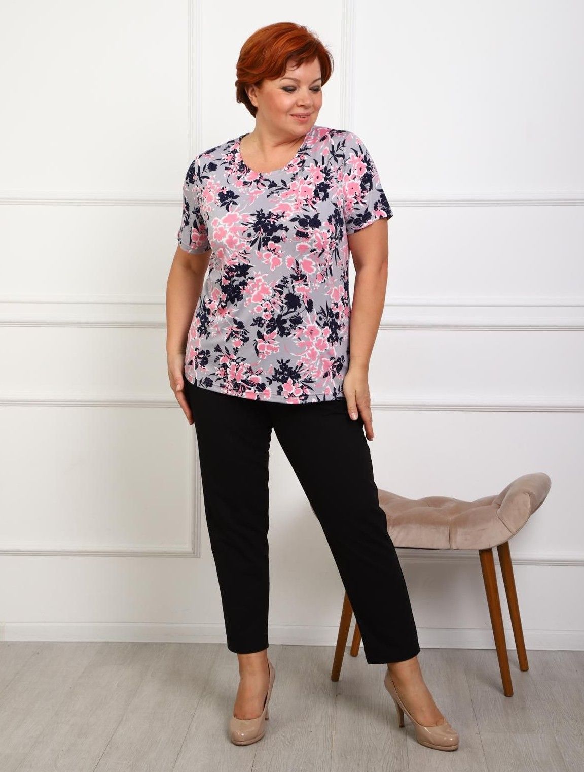 Оранжерея - футболка серый