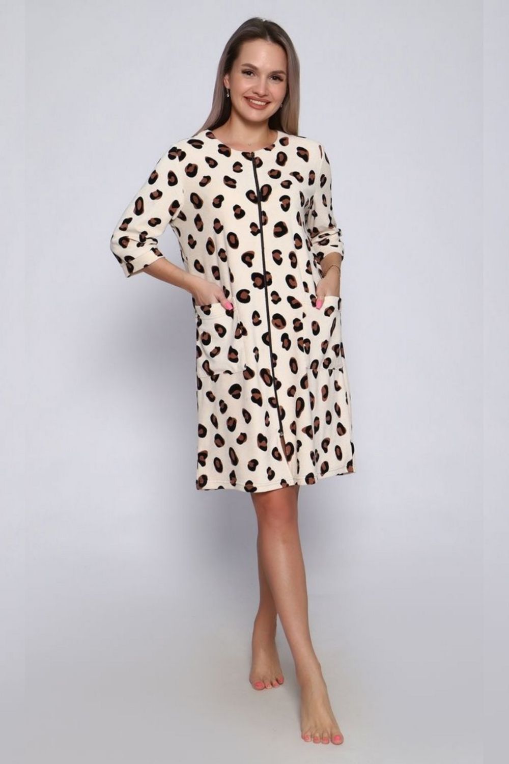 Халат махра 513 - леопард