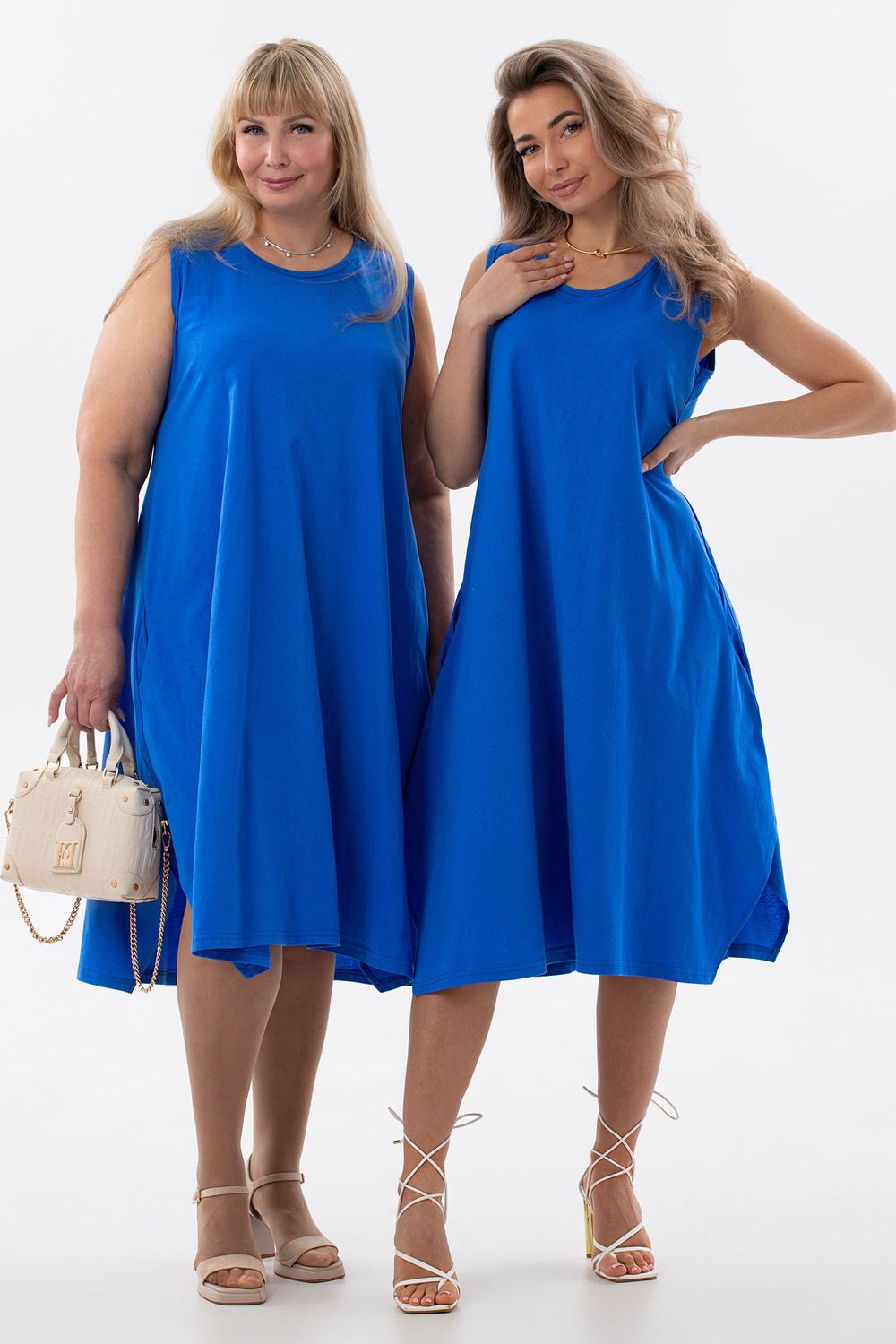 Сарафан С1 - голубой