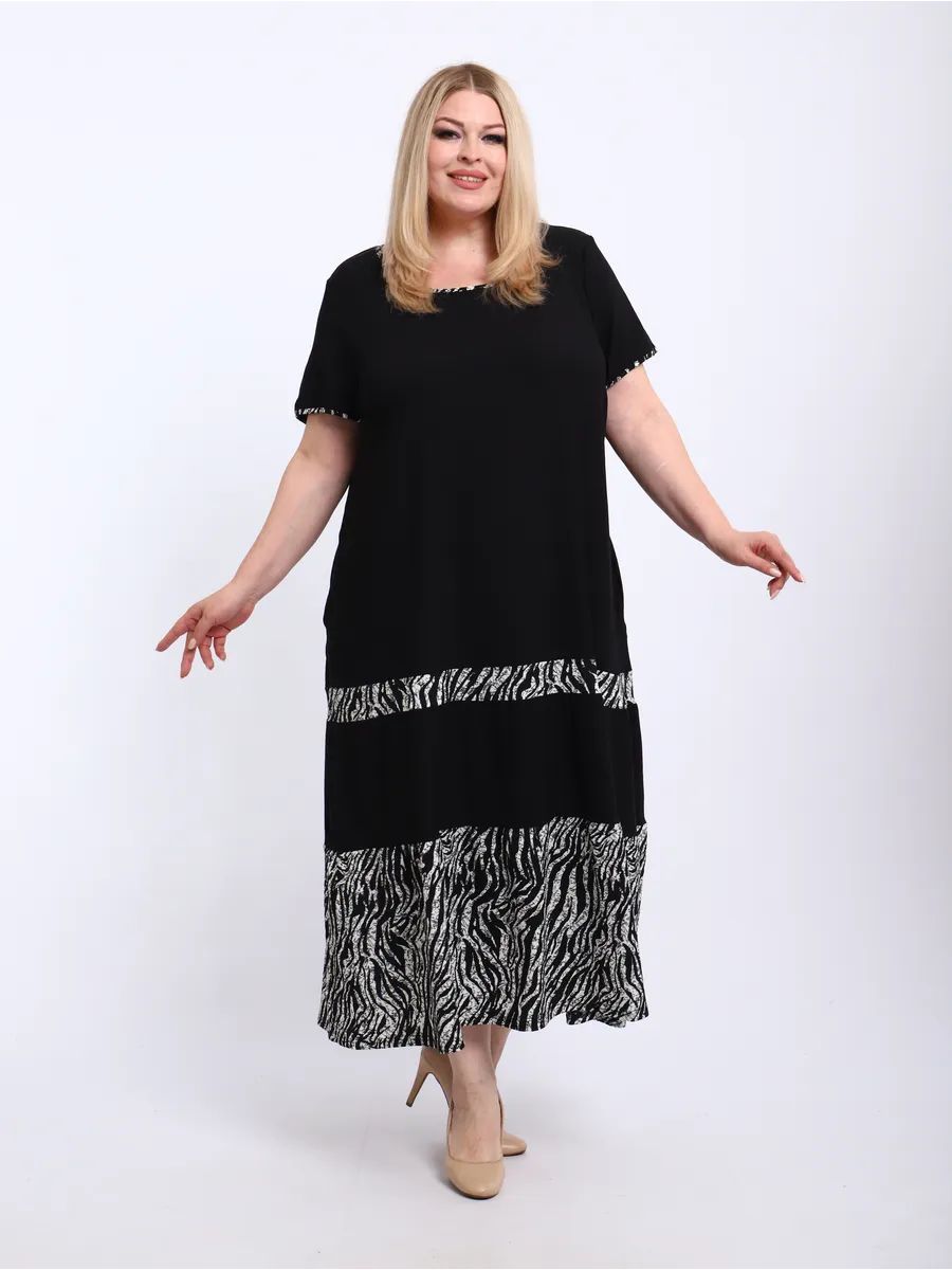 Платье женское ПЛ-005 - зебра