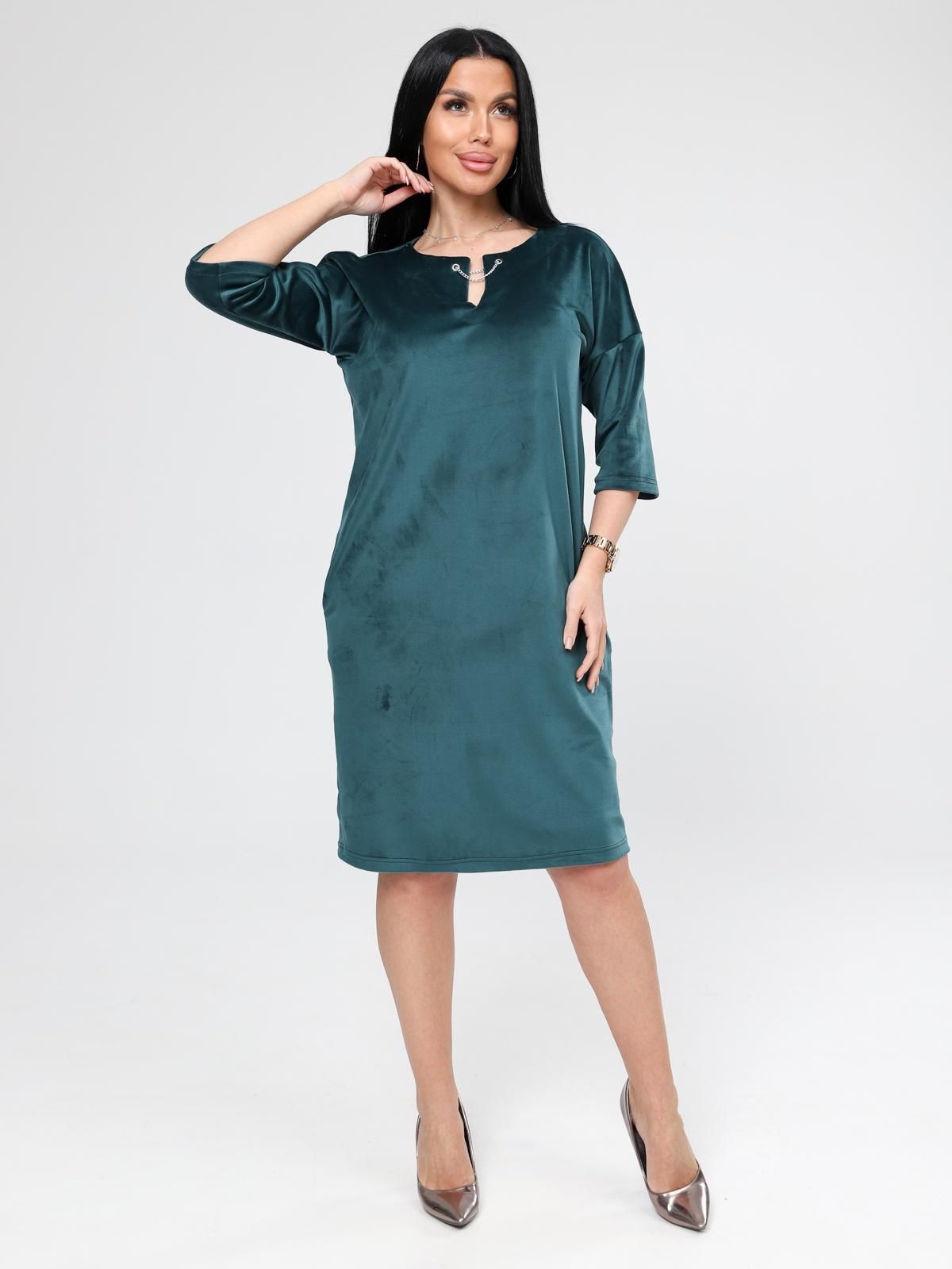 Карисса - платье изумруд