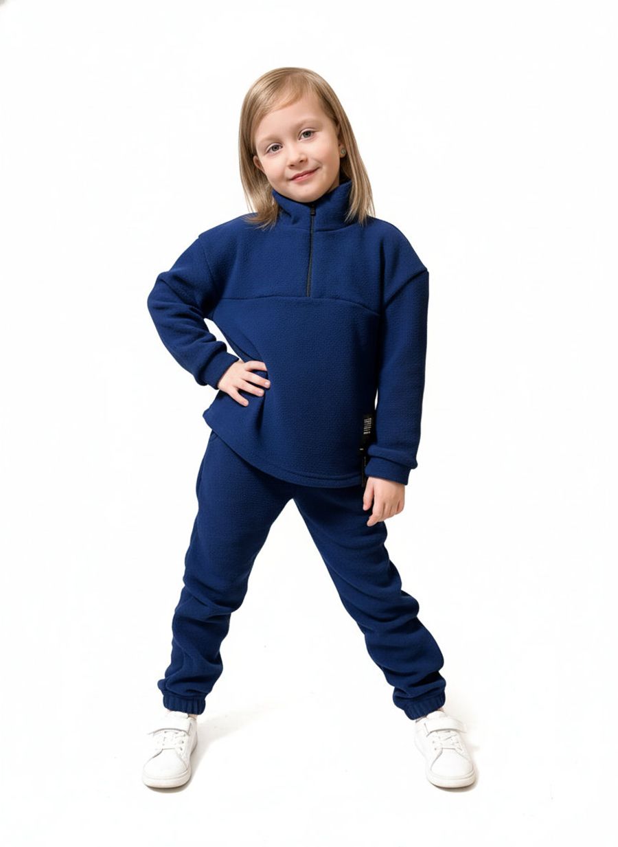 Костюм детский флисовый - синий