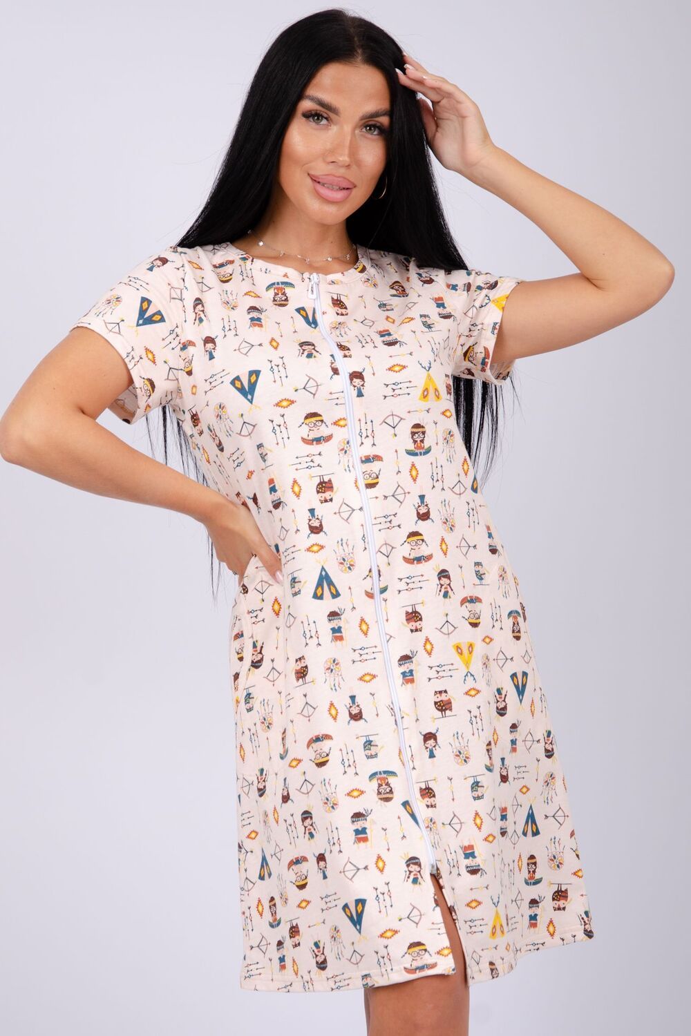 Халат Красотка - индейцы