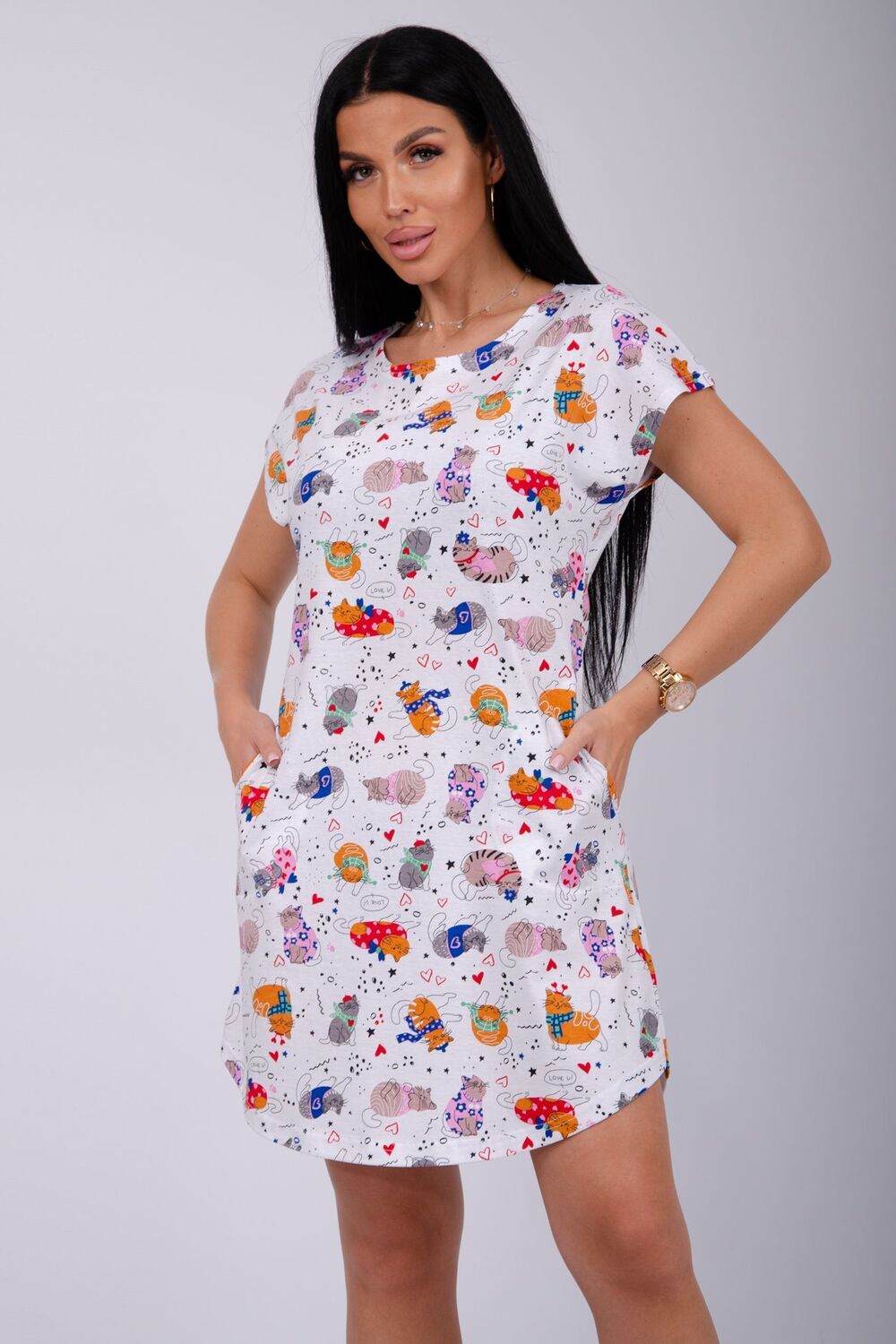 Туника Душечка - котята