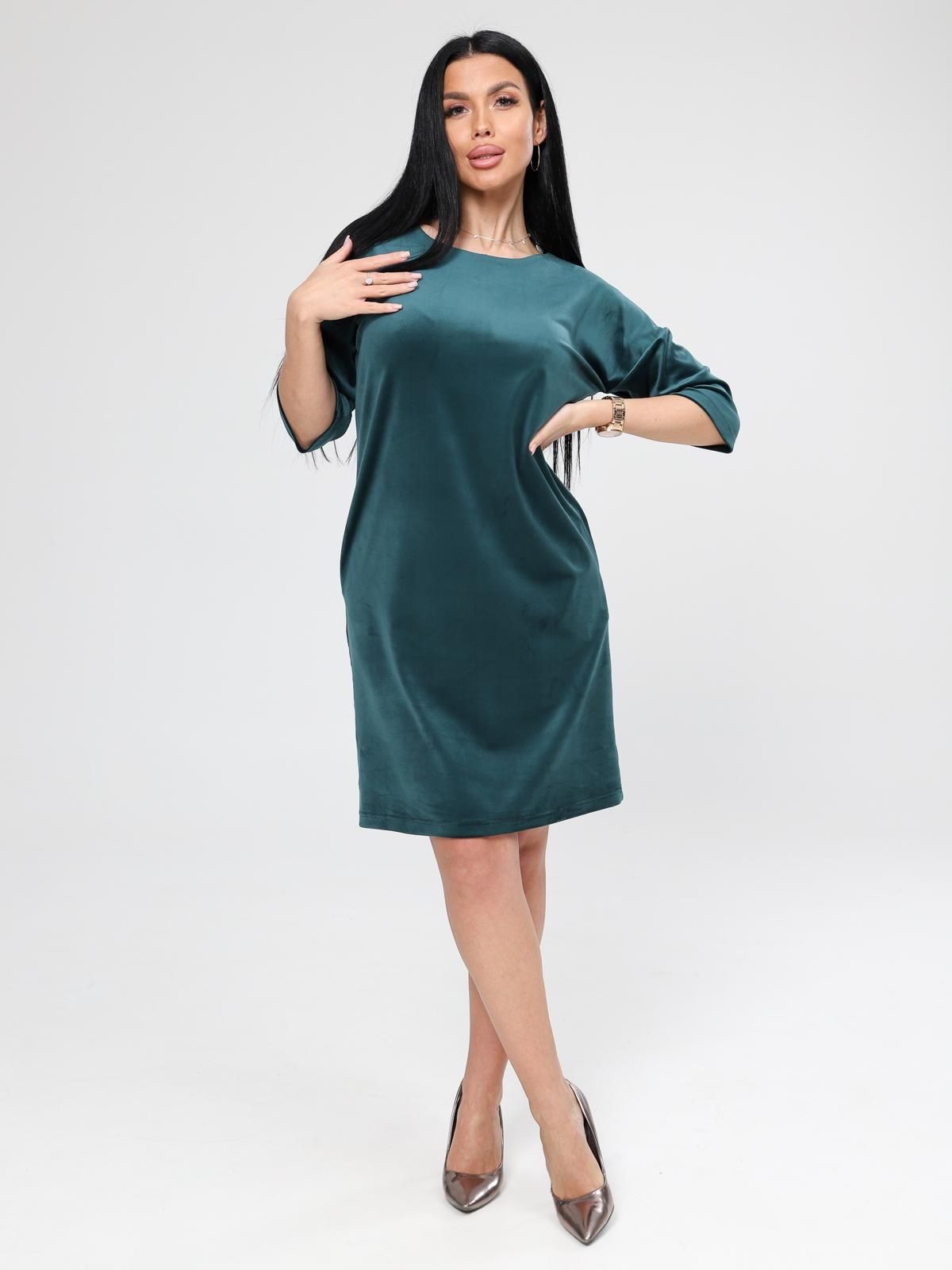 Дарвиния - платье изумруд