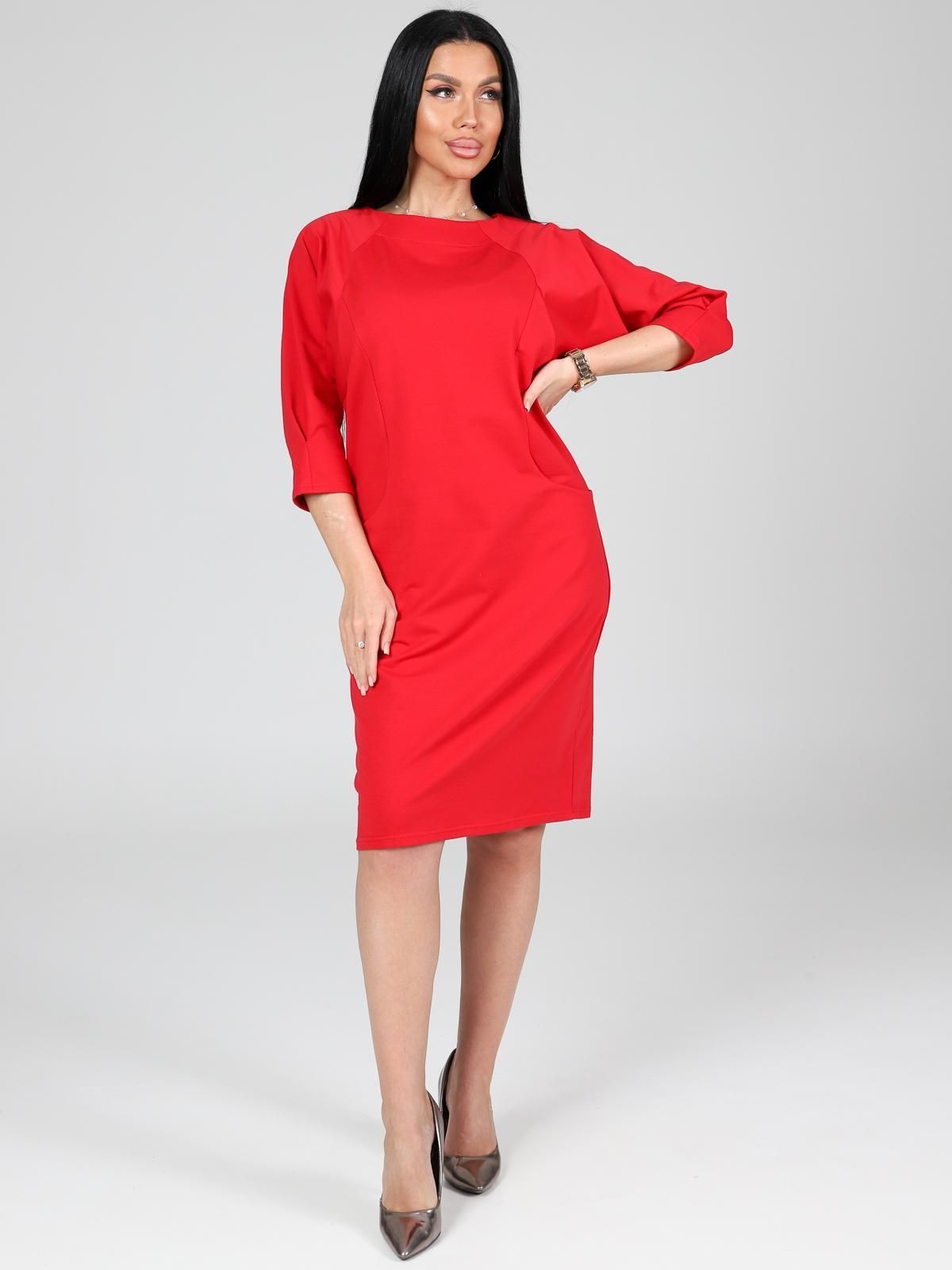 Вокал - платье красный