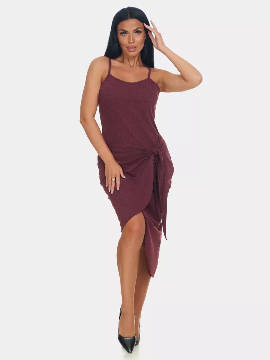 Сарафан Фрейя - бордовый