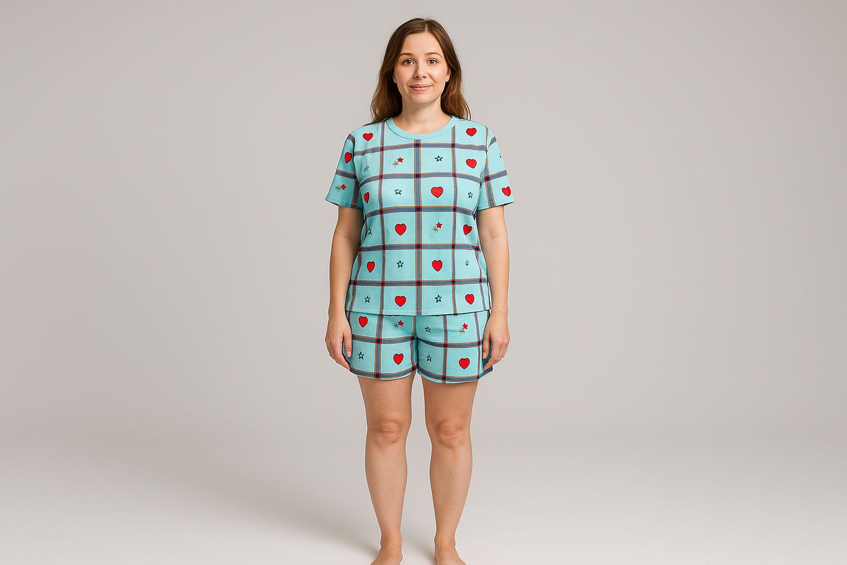 Пижама женская Арт. 805 - голубой