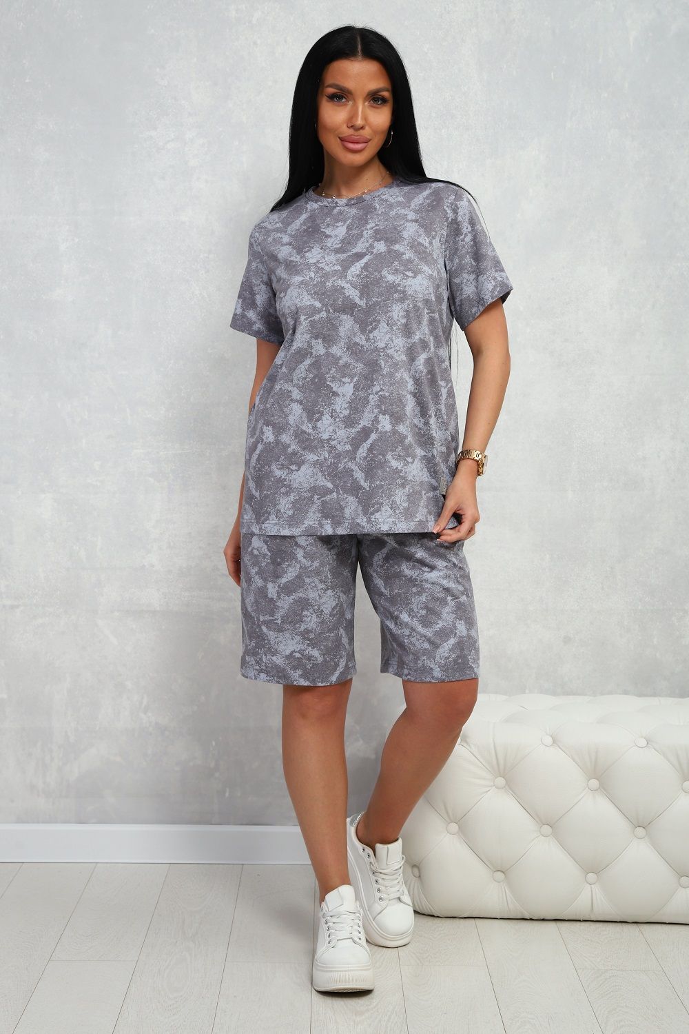 1104 Костюм - серый