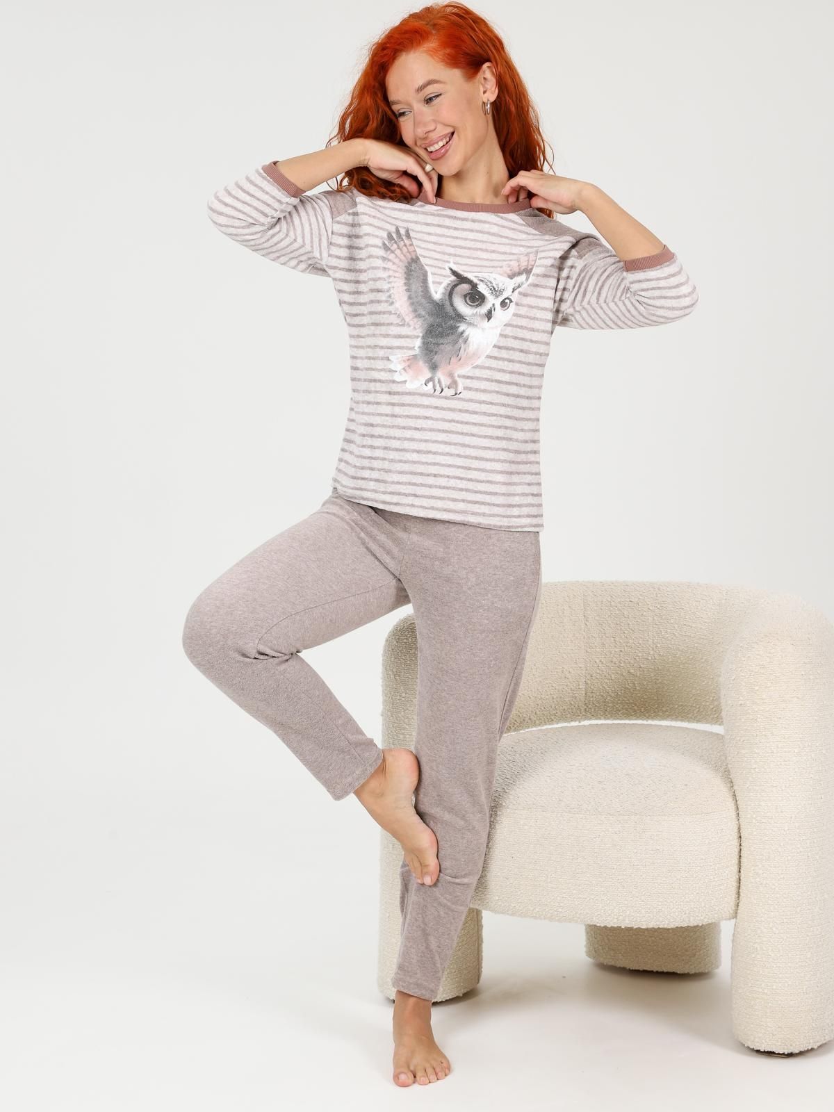 Танди - пижама бежевый