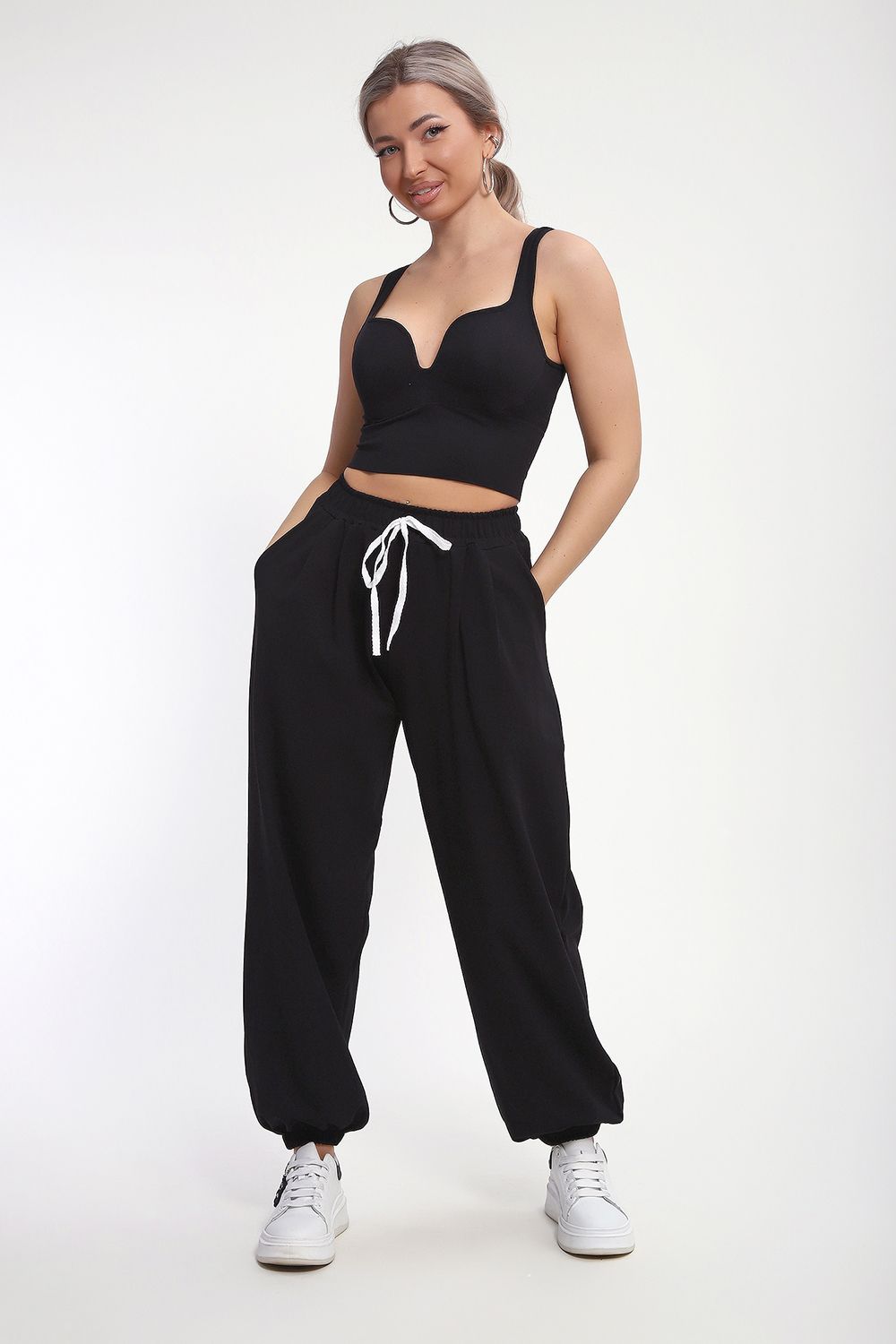 Брюки 85039 - черный