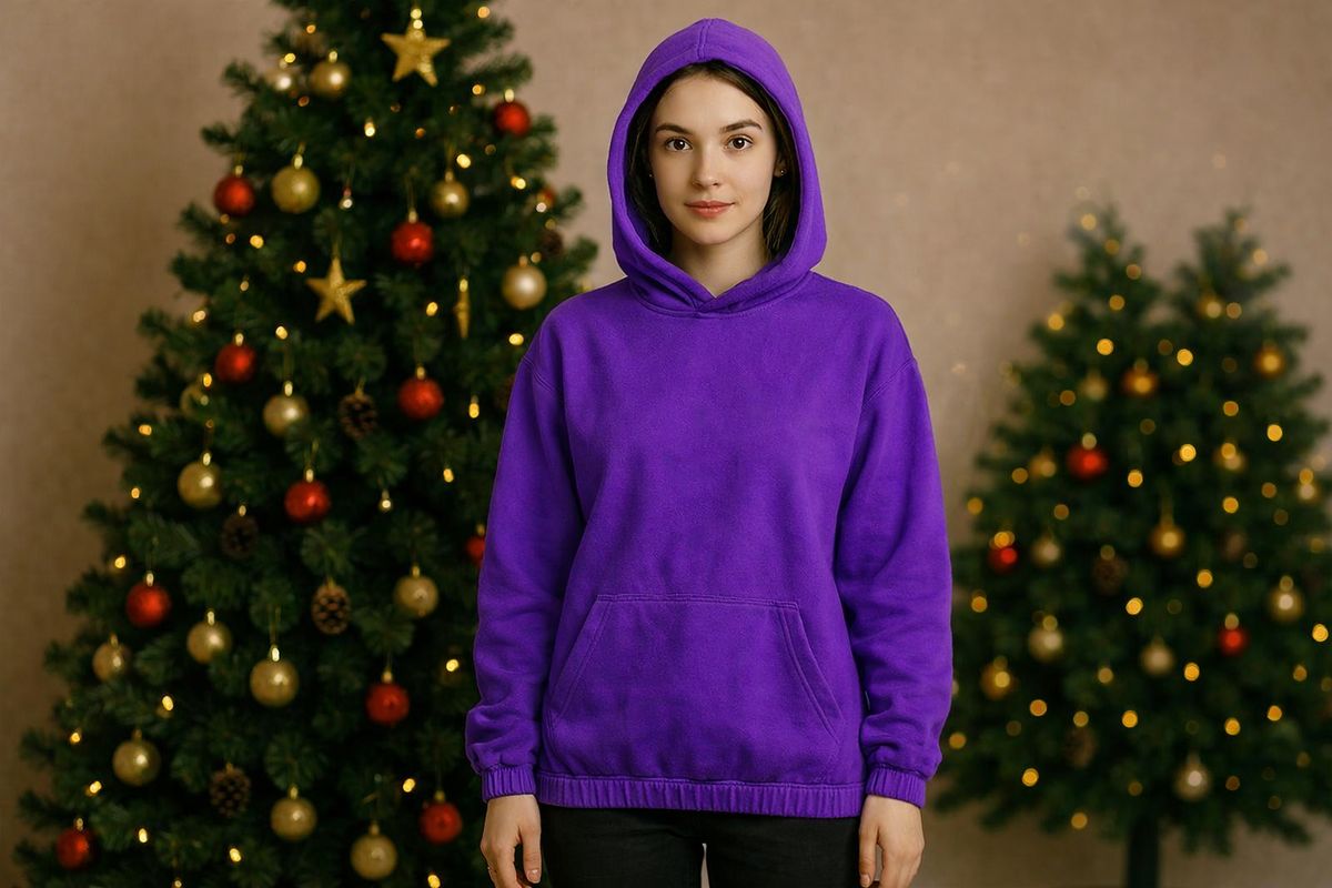 Худи женское арт. 815 - сирень