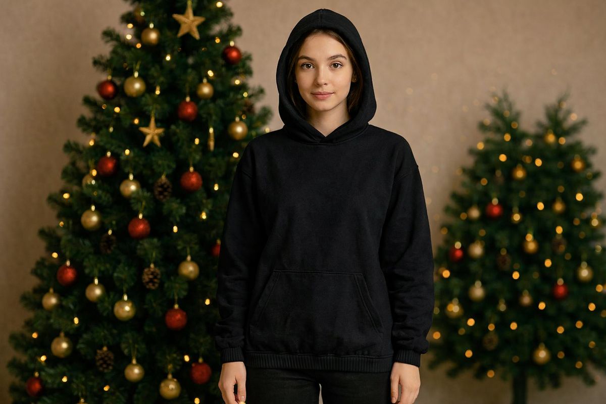 Худи женское арт. 815 - черный