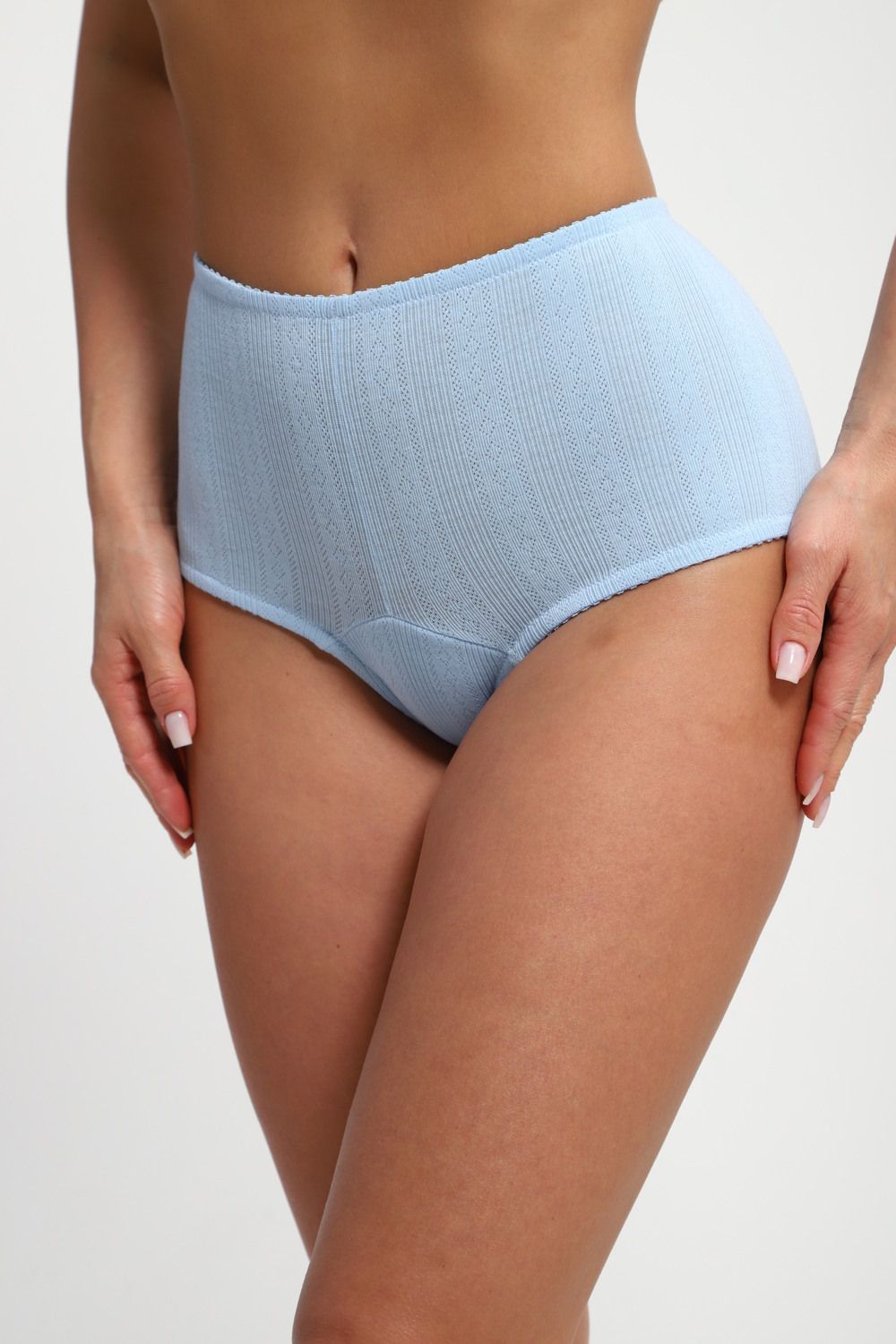 трусы женские 74398 - голубой