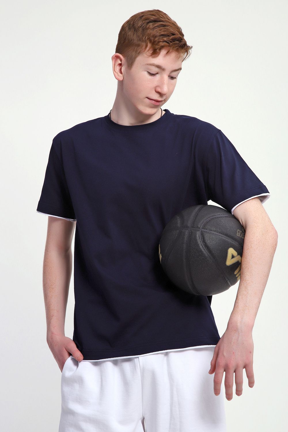 Футболка 83511 - темно-синий