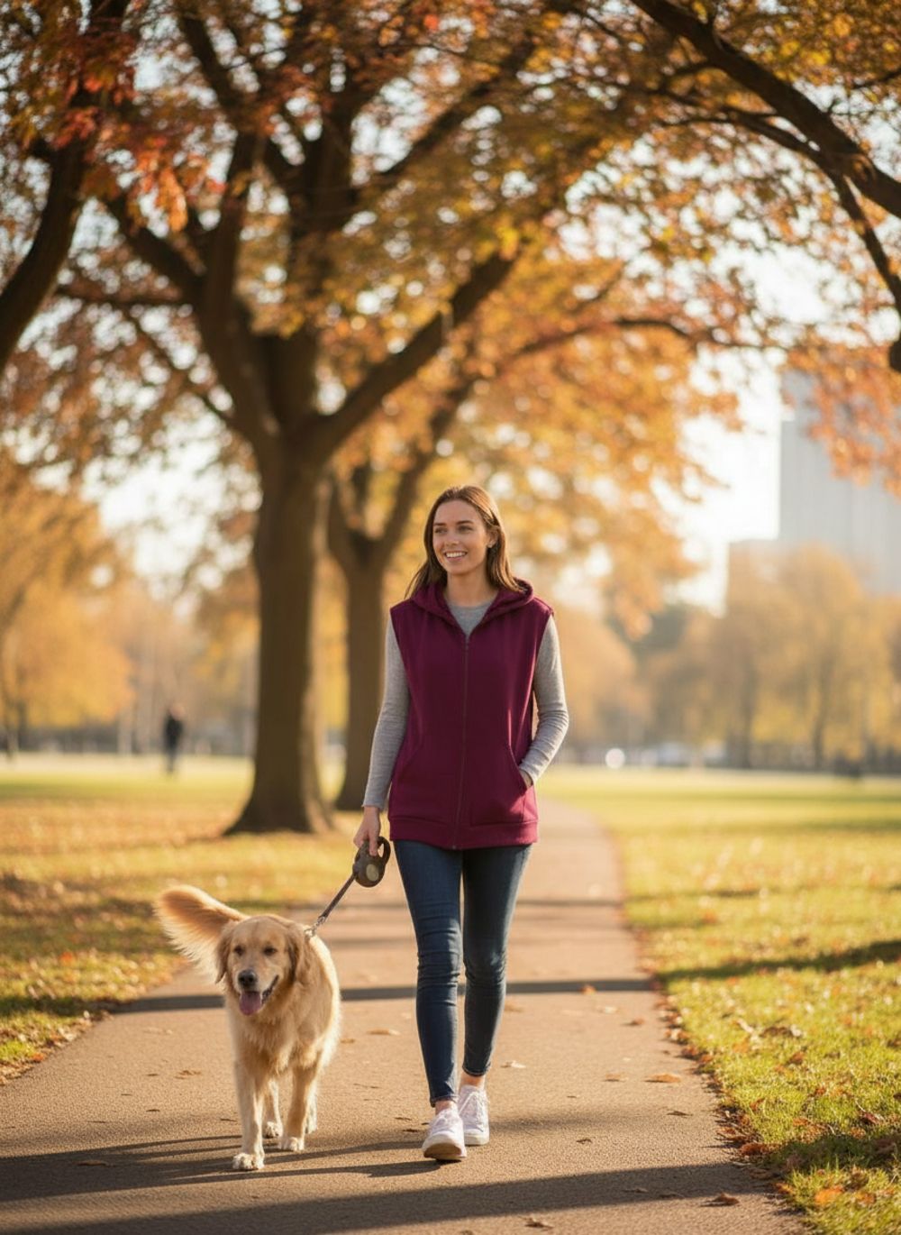 Жилетка женская из футера арт. 545 - сливовый