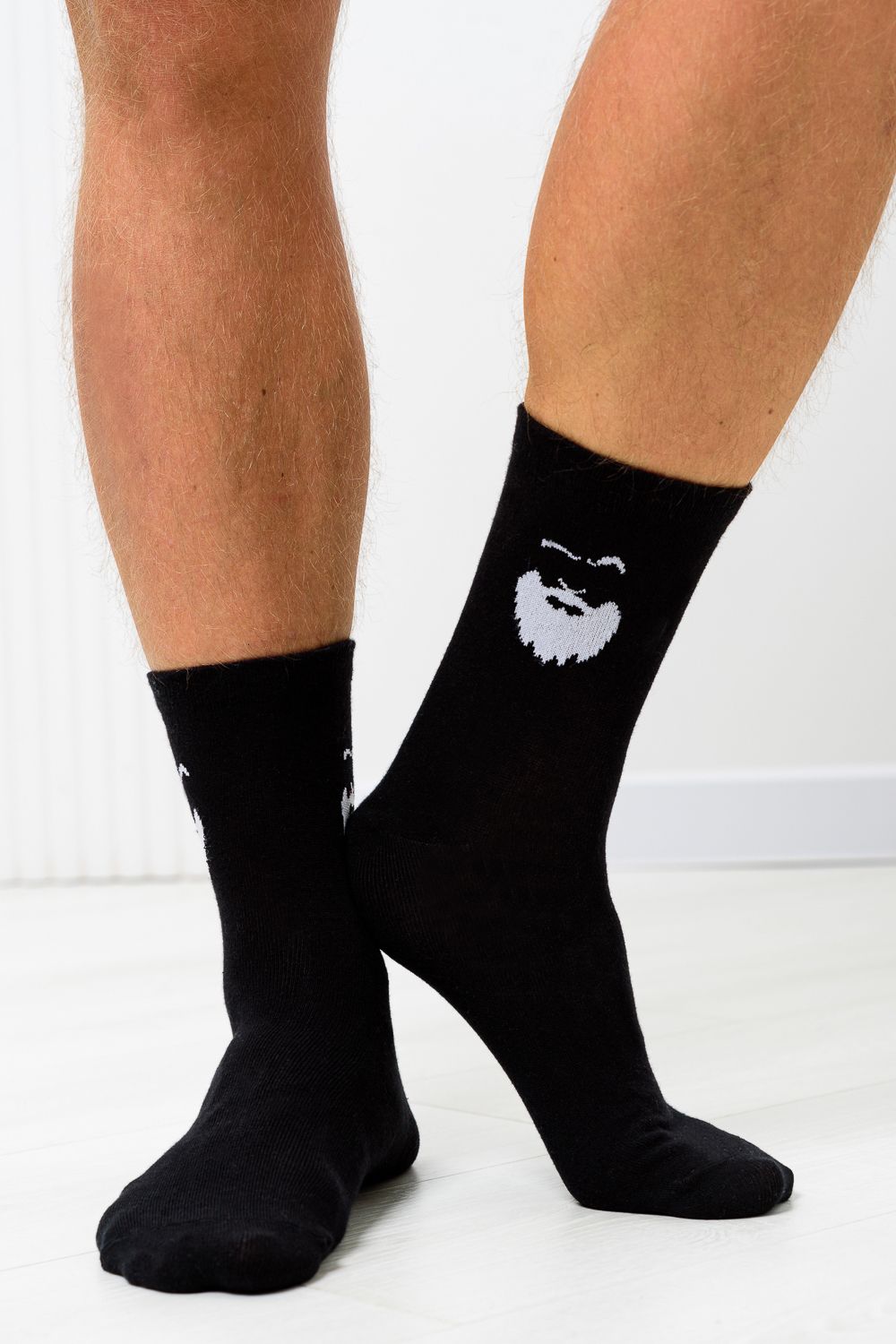 Носки мужские Барбер (набор 2 пары) - черный