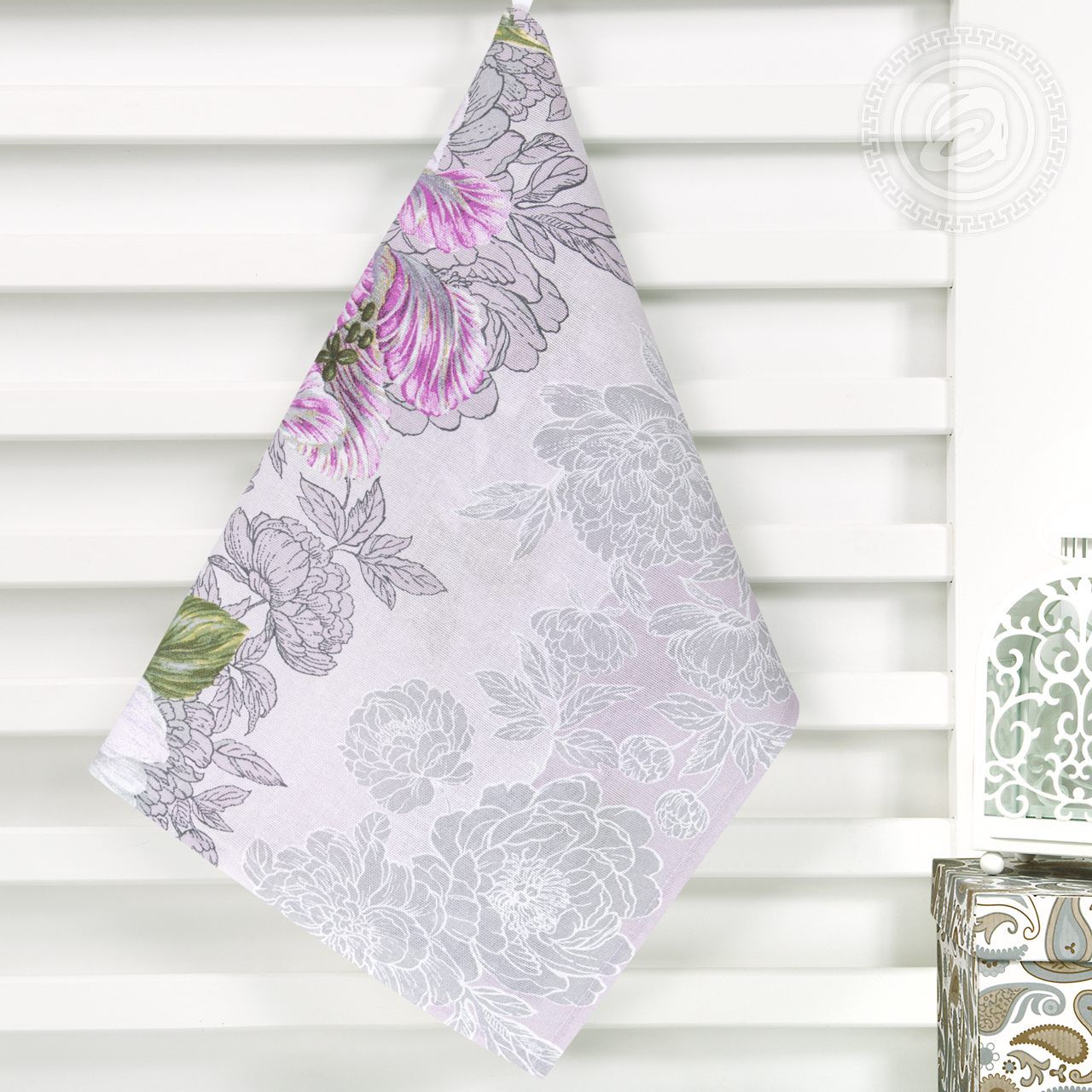 Полотенце кухонное из рогожки Элеонора пкр.50.70