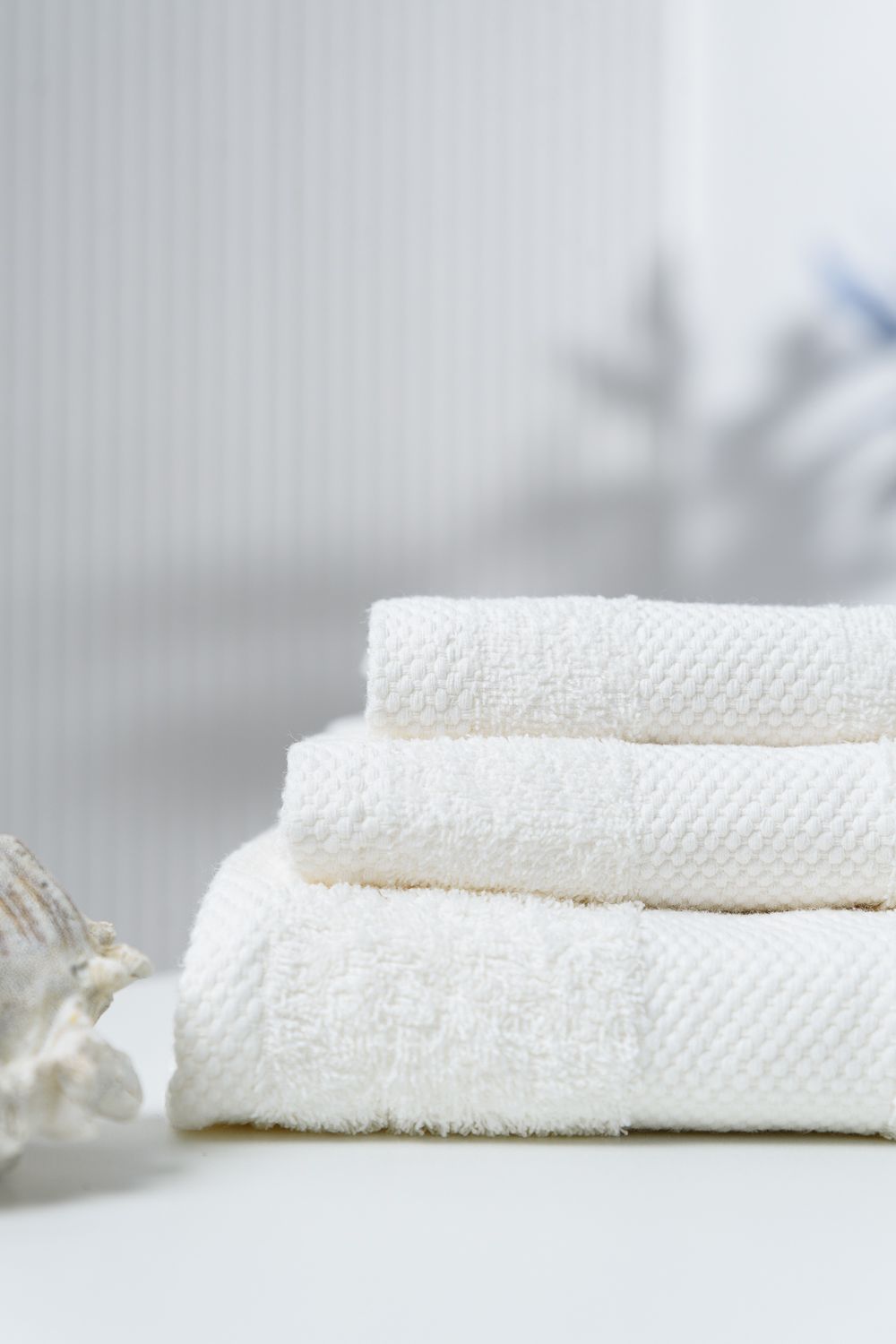 14419 Комплект полотенец 3шт 400 гр м2 - молочный